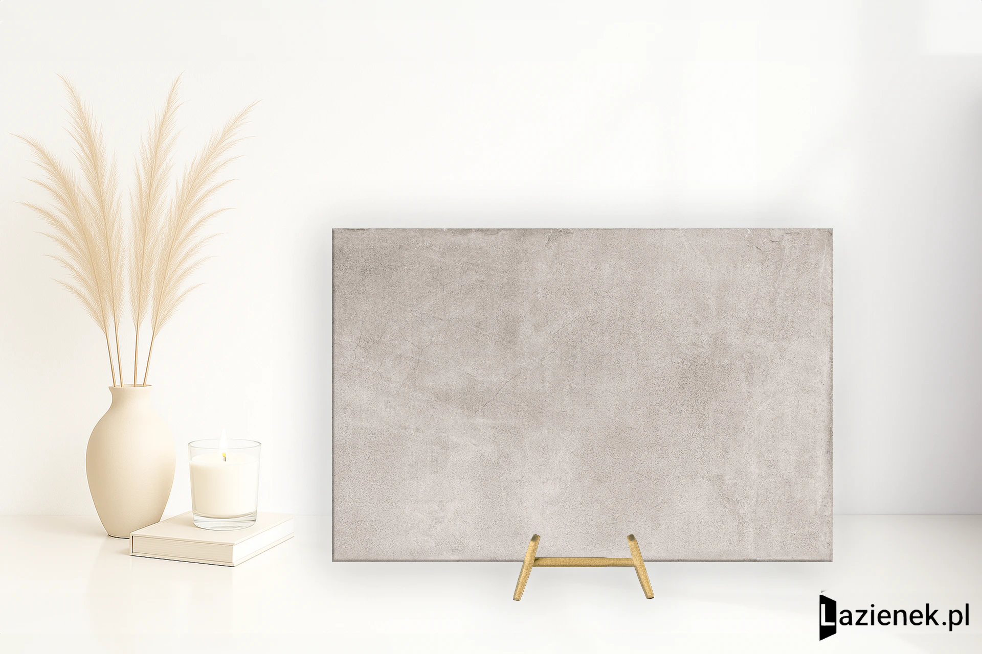 Santagostino Set Concrete Pearl antypoślizgowa 60.4x90.6 cm gr. 20 mm - płytka rektyfikowana / CSASCPE260