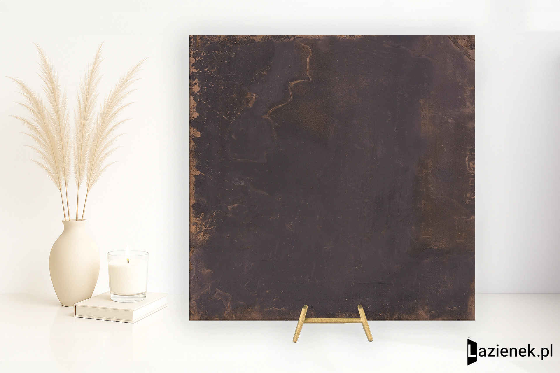 Santagostino Oxidart Black matowa 90x90 cm gr. 9 mm - płytka rektyfikowana / CSAOXBLA90