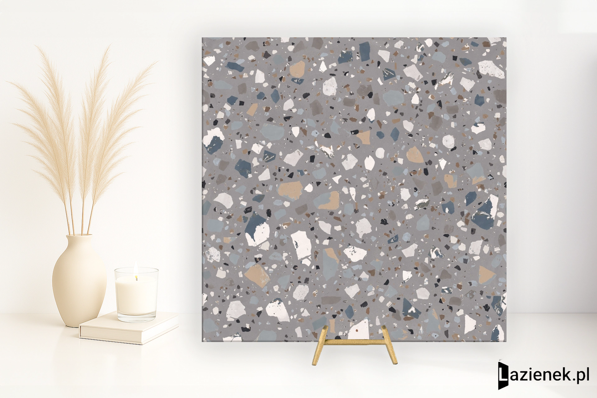 Santagostino Deconcrete De-Maxi Grey matowa 120x120 cm gr. 9 mm - płytka rektyfikowana / CSADXDGR12
