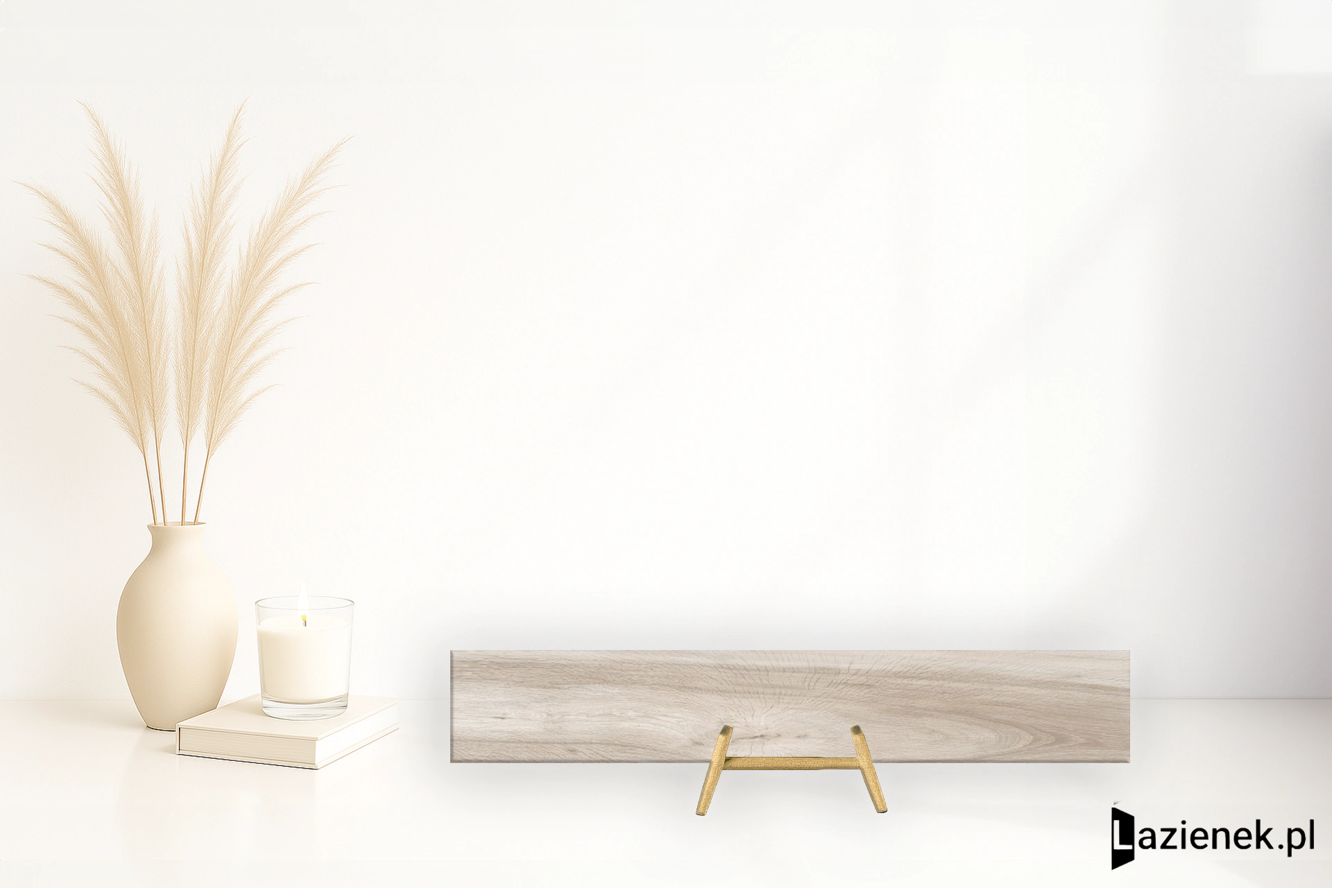 Santagostino Barkwood White matowa 30x120 cm gr. 9 mm - płytka rektyfikowana / CSABA7WH30