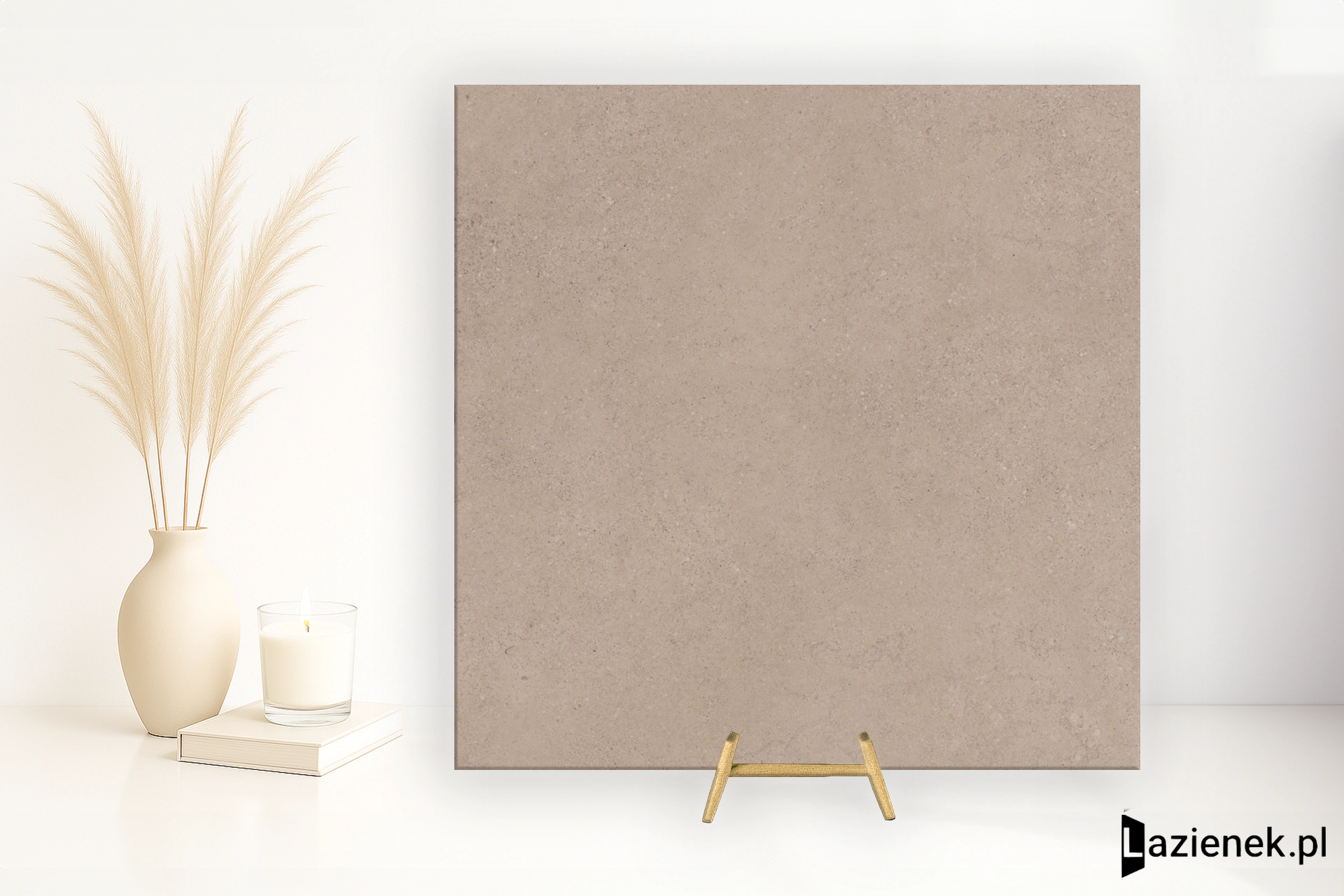 Santagostino Silkystone Taupe matowa 60x60 cm gr. 9 mm - płytka rektyfikowana / CSASKSTA60
