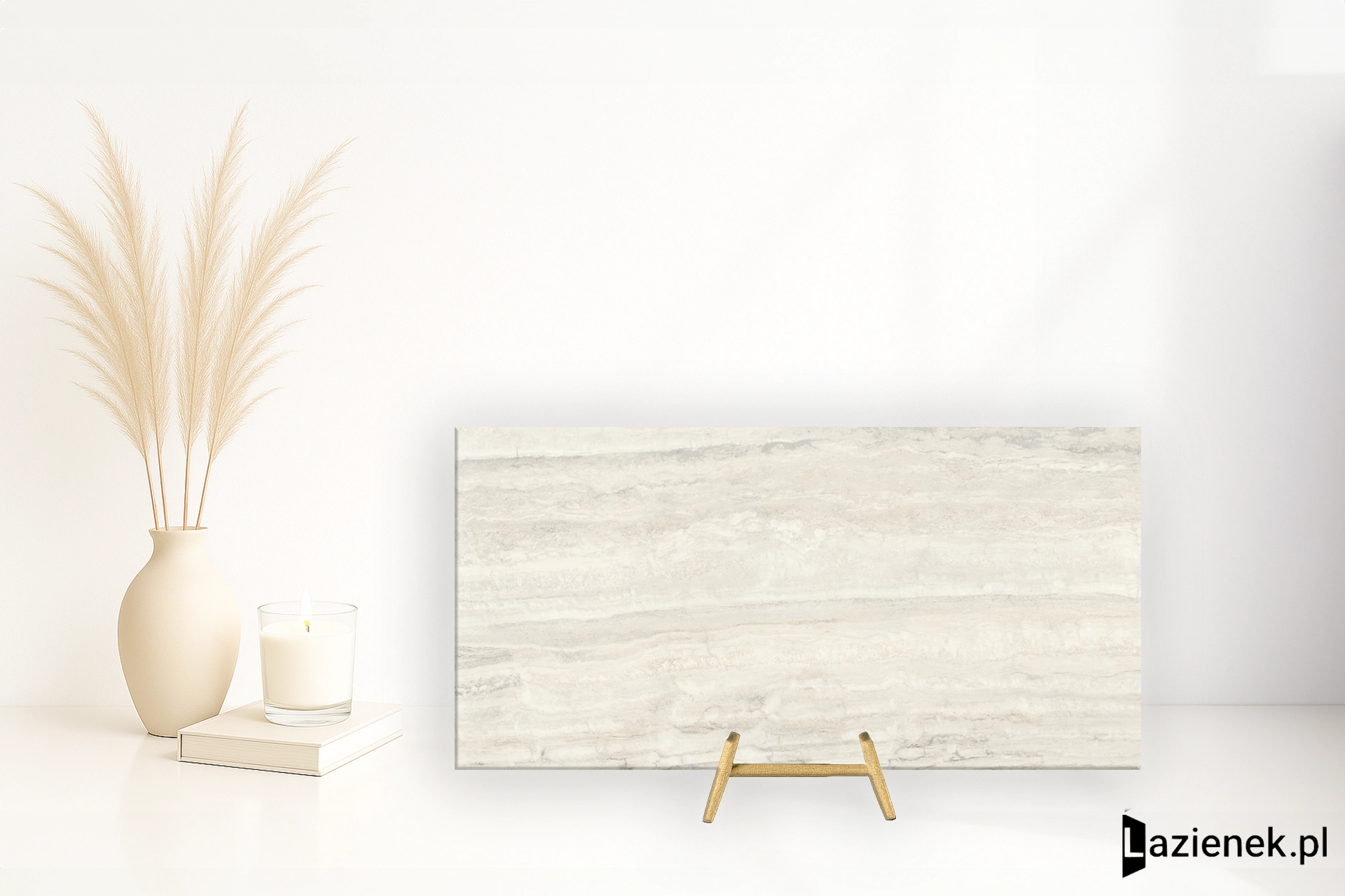 Santagostino Invictus Ivory matowa 90x180 cm gr. 9 mm - płytka rektyfikowana / CSAINVIV18