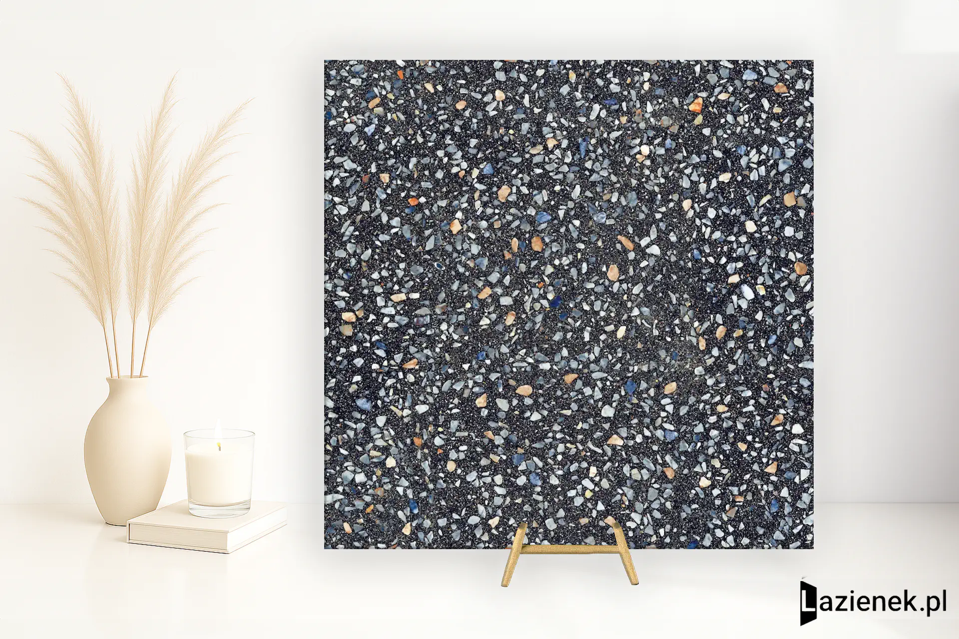 Santagostino Glow Plus Night wysoki połysk 120x120 cm gr. 9 mm - płytka nierektyfikowana / CSAGPLNK12