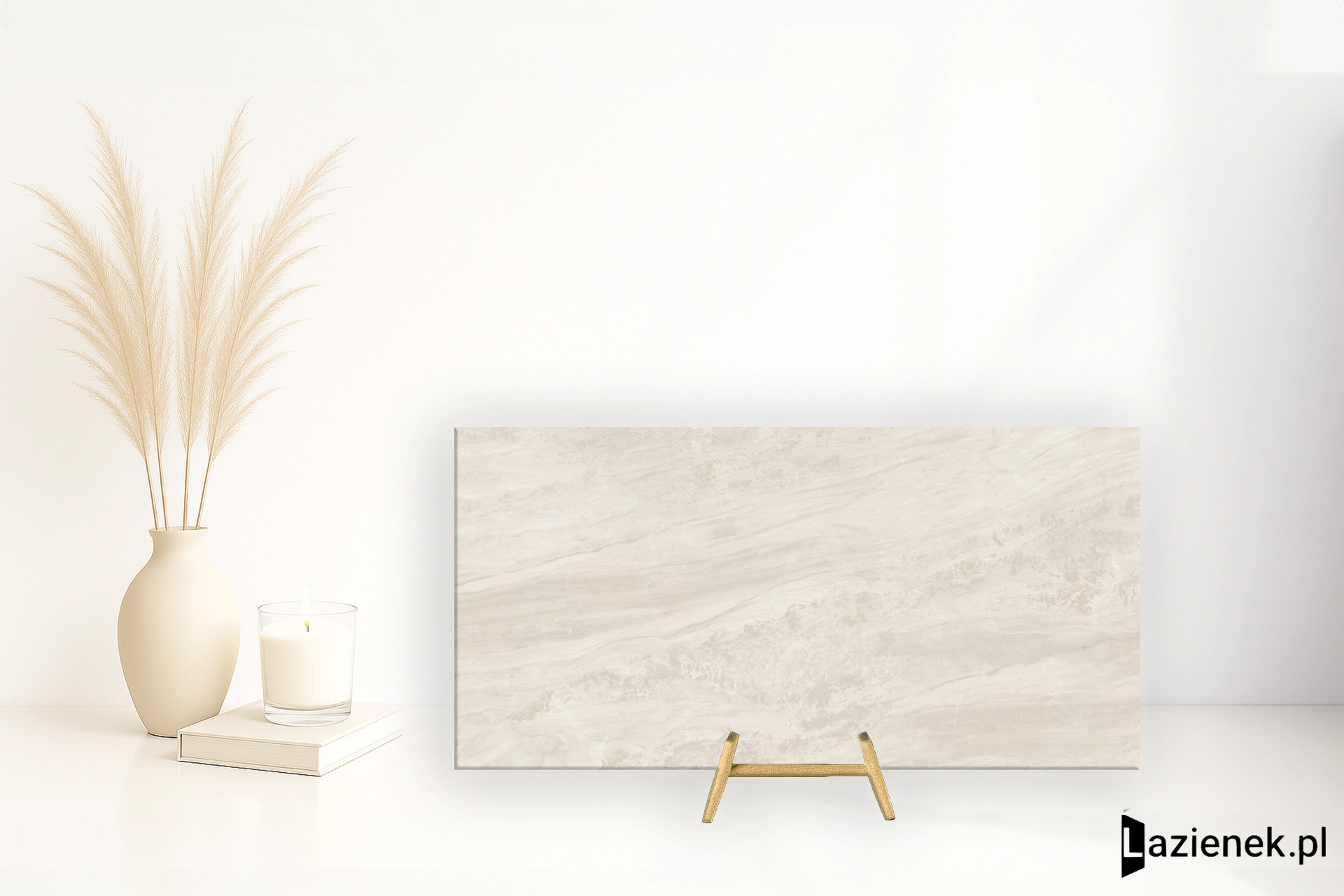 Santagostino Paradiso Beige wysoki połysk 90x180 cm gr. 9 mm - płytka rektyfikowana / CSAP9BEK18