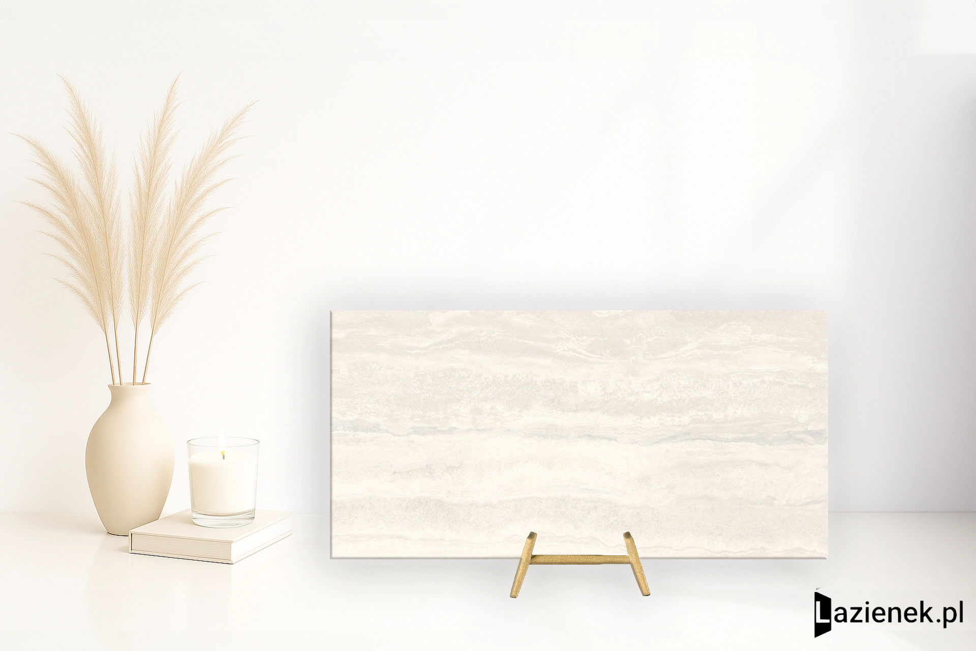 Santagostino Via Appia Vein Cut White matowa 60x120 cm gr. 9 mm - płytka rektyfikowana / CSAAVCWT12
