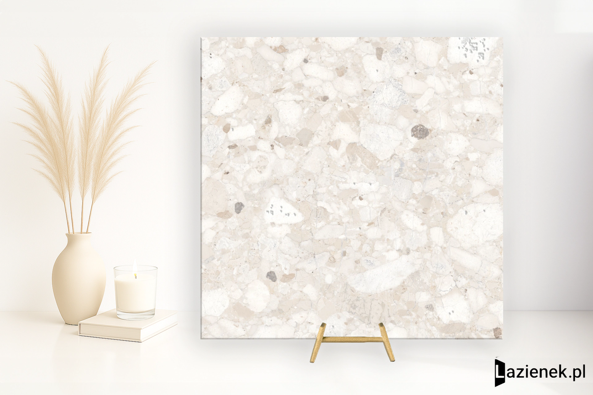 Santagostino Venistone Ivory wysoki połysk 89x89 cm gr. 9 mm - płytka rektyfikowana / CSAVEIVK89