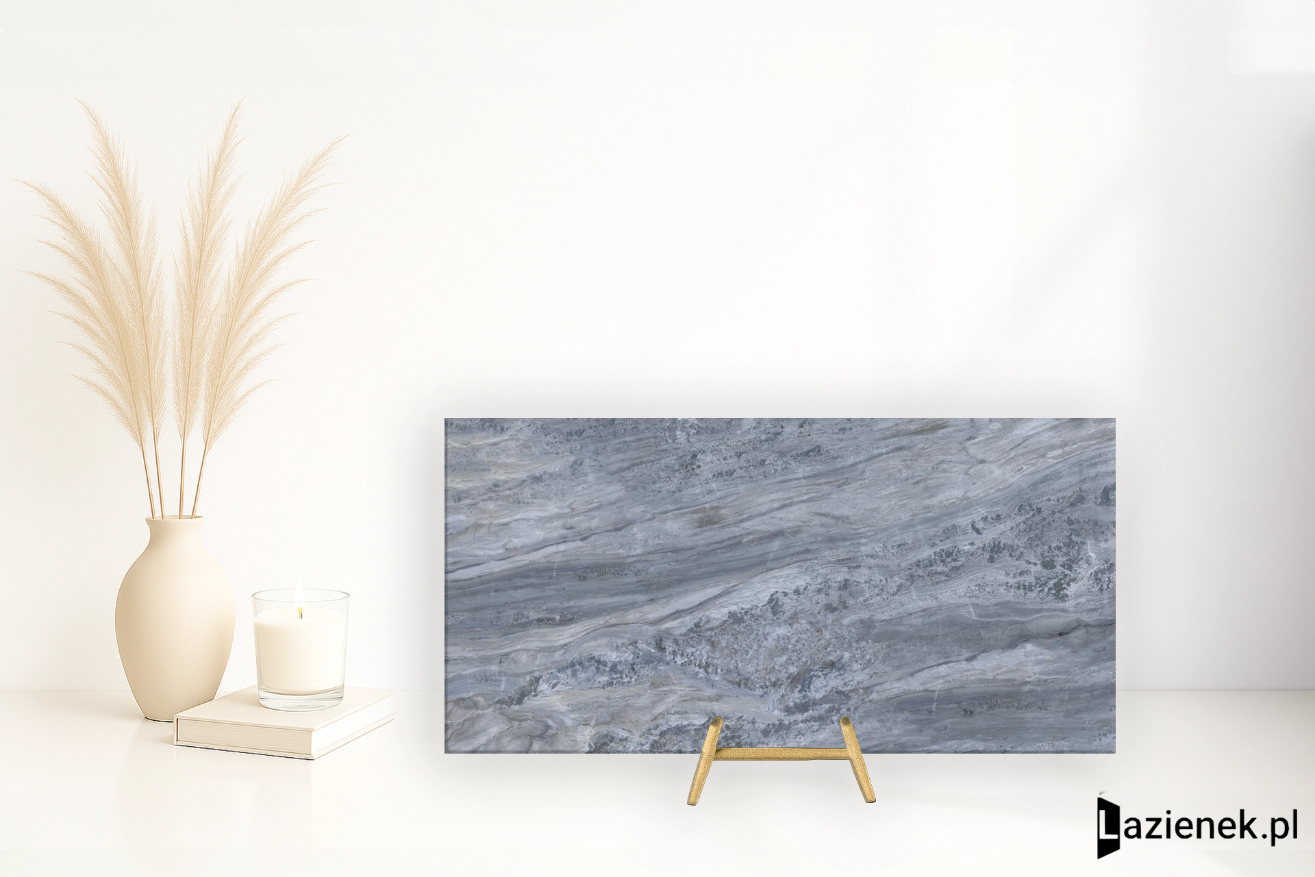 Santagostino Paradiso Navy wysoki połysk 90x180 cm gr. 9 mm - płytka rektyfikowana / CSAP9NAK18