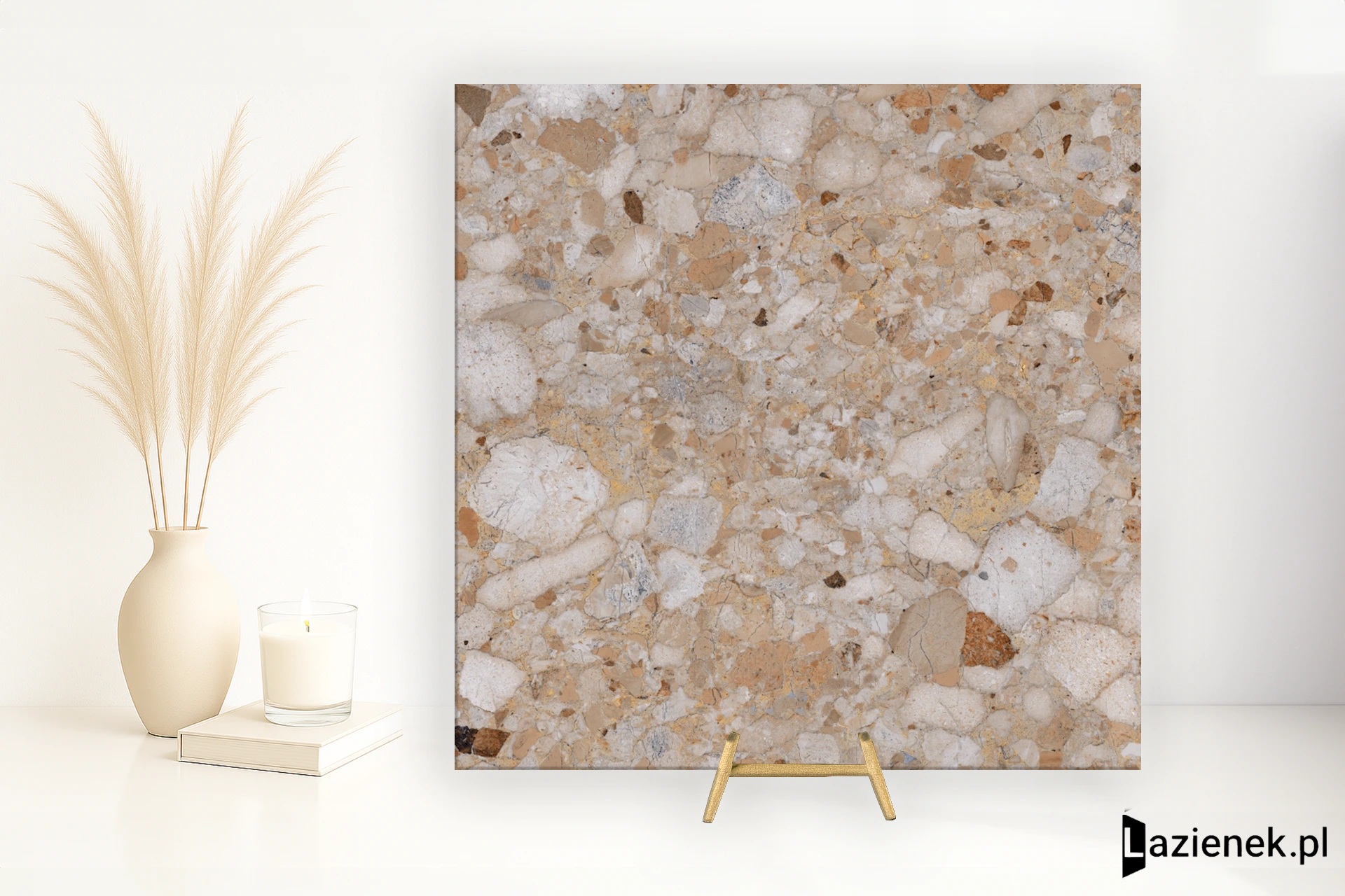 Santagostino Venistone Gold wysoki połysk 89x89 cm gr. 9 mm - płytka rektyfikowana / CSAVEGDK89