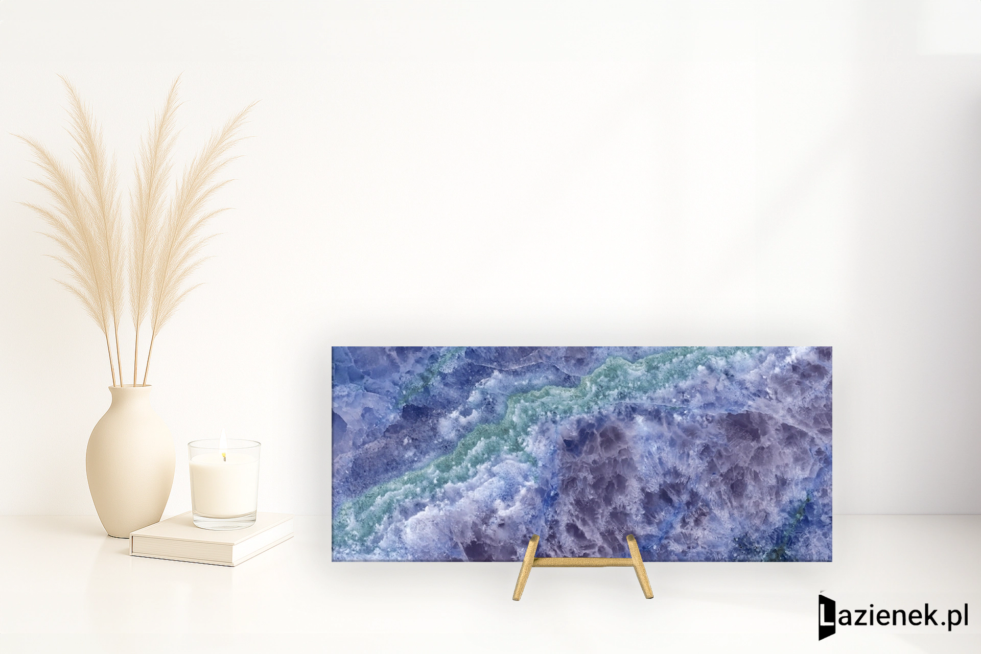 Santagostino Star Onyx Purple wysoki połysk 120x278 cm gr. 9 mm - płytka rektyfikowana / CSASOPK227