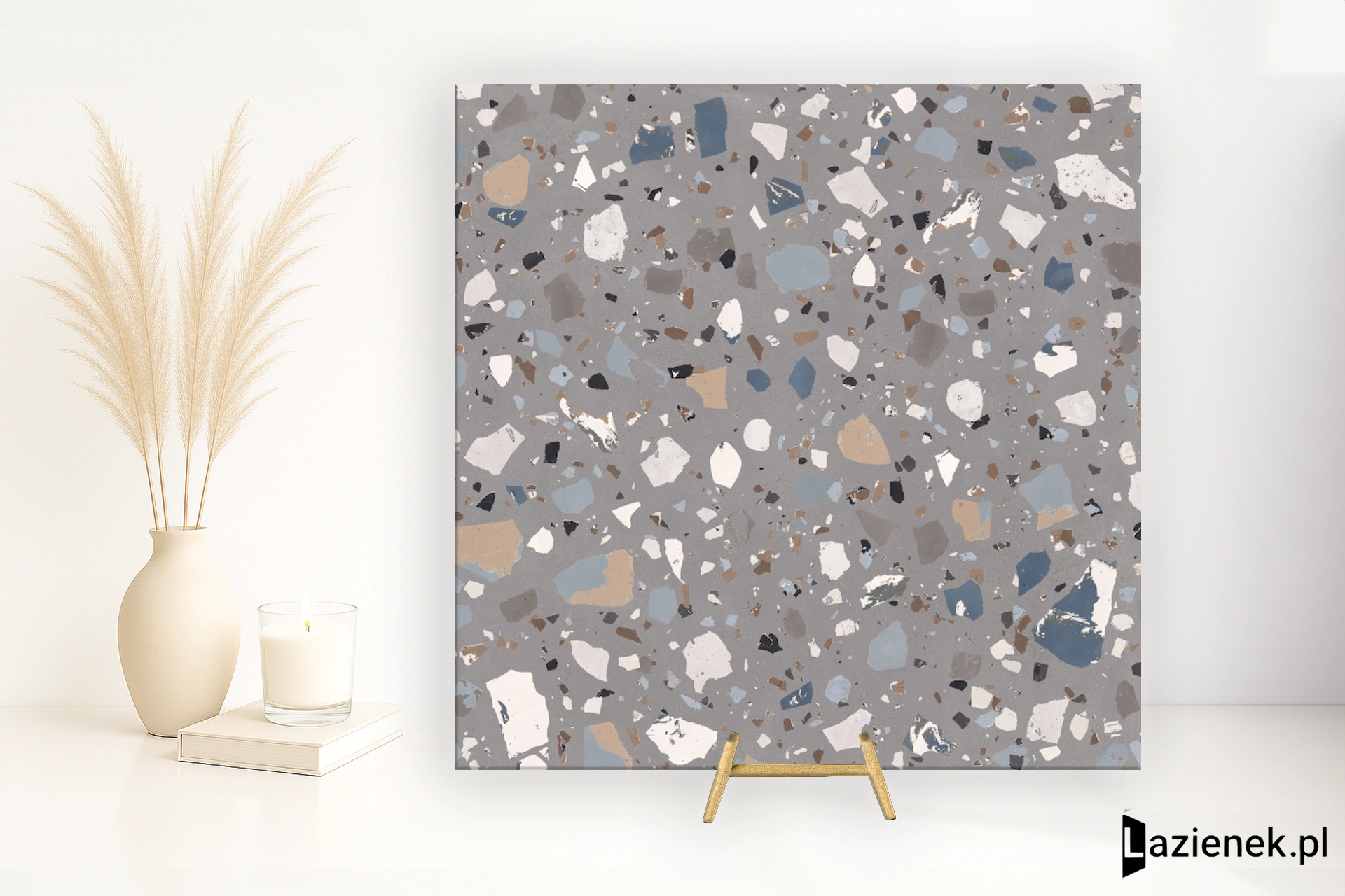 Santagostino Deconcrete De-Maxi Grey matowa 90x90 cm gr. 9 mm - płytka rektyfikowana / CSADXDGR90