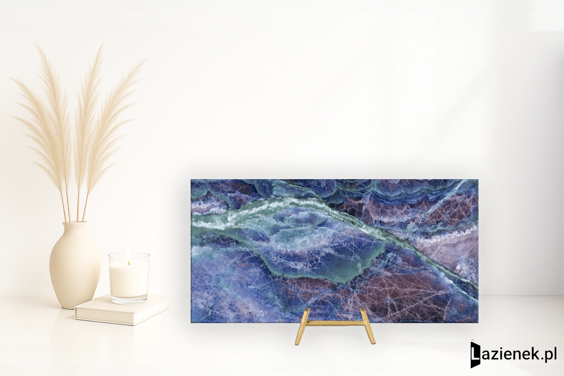 Santagostino Star Onyx Purple wysoki połysk 60x120 cm gr. 9 mm - płytka rektyfikowana / CSASOPUK12