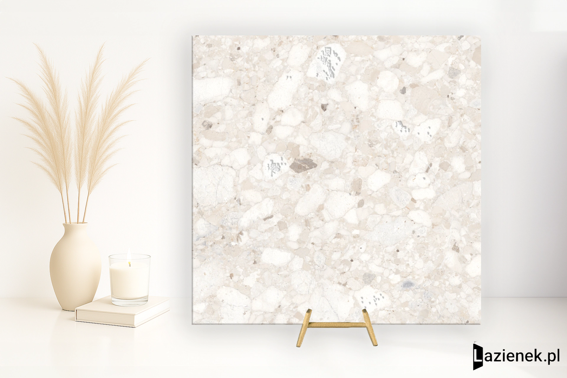 Santagostino Venistone Ivory wysoki połysk 120x120 cm gr. 9 mm - płytka rektyfikowana / CSAVIK1212
