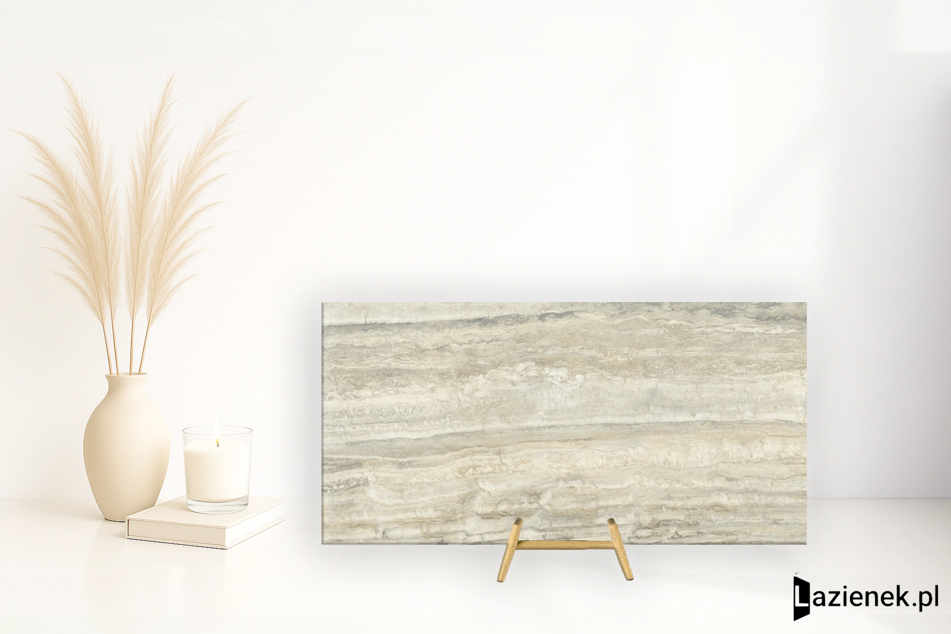 Santagostino Invictus Beige matowa 90x180 cm gr. 9 mm - płytka rektyfikowana / CSAINVBE18