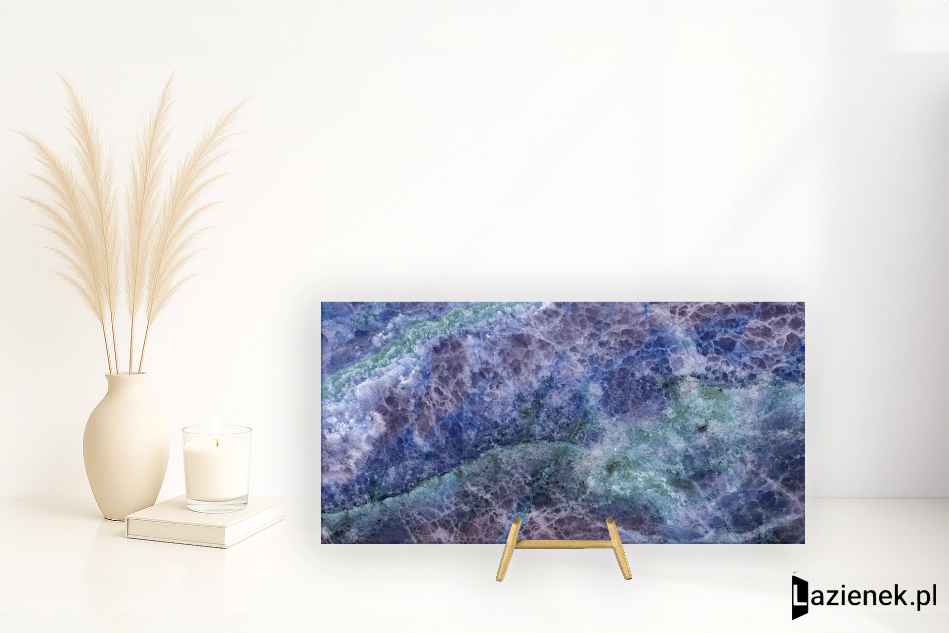Santagostino Star Onyx Purple wysoki połysk 30x60 cm gr. 9 mm - płytka rektyfikowana / CSASOPUK30