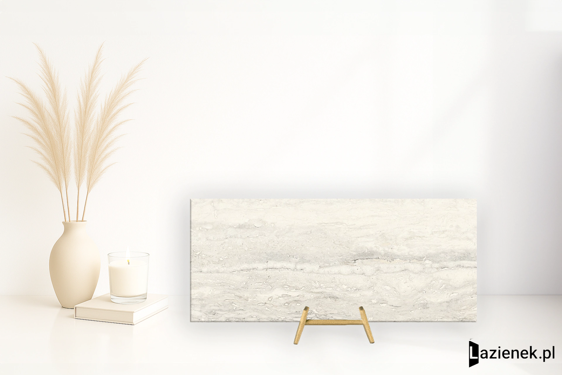 Santagostino Invictus Ivory wysoki połysk 120x278 cm gr. 9 mm - płytka rektyfikowana / CSAINIK227