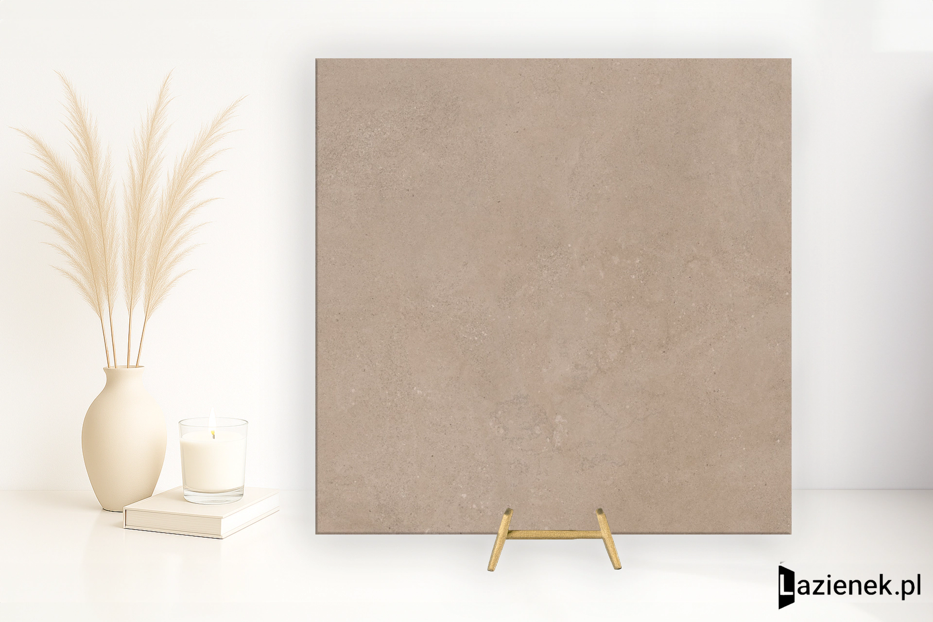 Santagostino Silkystone Taupe matowa 90x90 cm gr. 9 mm - płytka rektyfikowana / CSASKSTA90