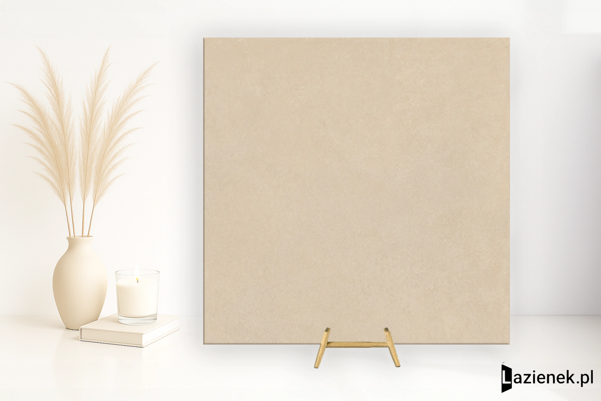 Santagostino Iro Square Ivory aksamitnie matowa 90x90 cm gr. 9 mm - płytka nierektyfikowana / CSAISQIK90