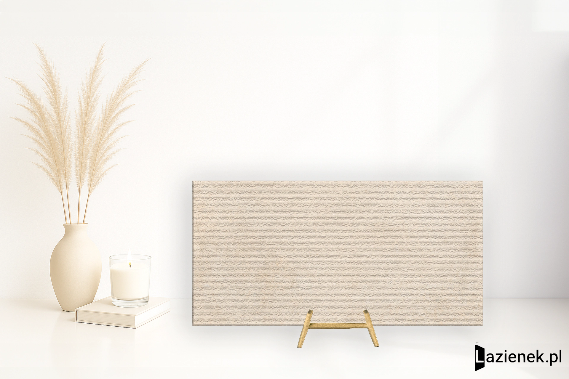 Santagostino Unionstone 2 Olimpia Avorio ryflowana w pasy 60x120 cm gr. 9 mm - płytka rektyfikowana / CSAOLIAR60