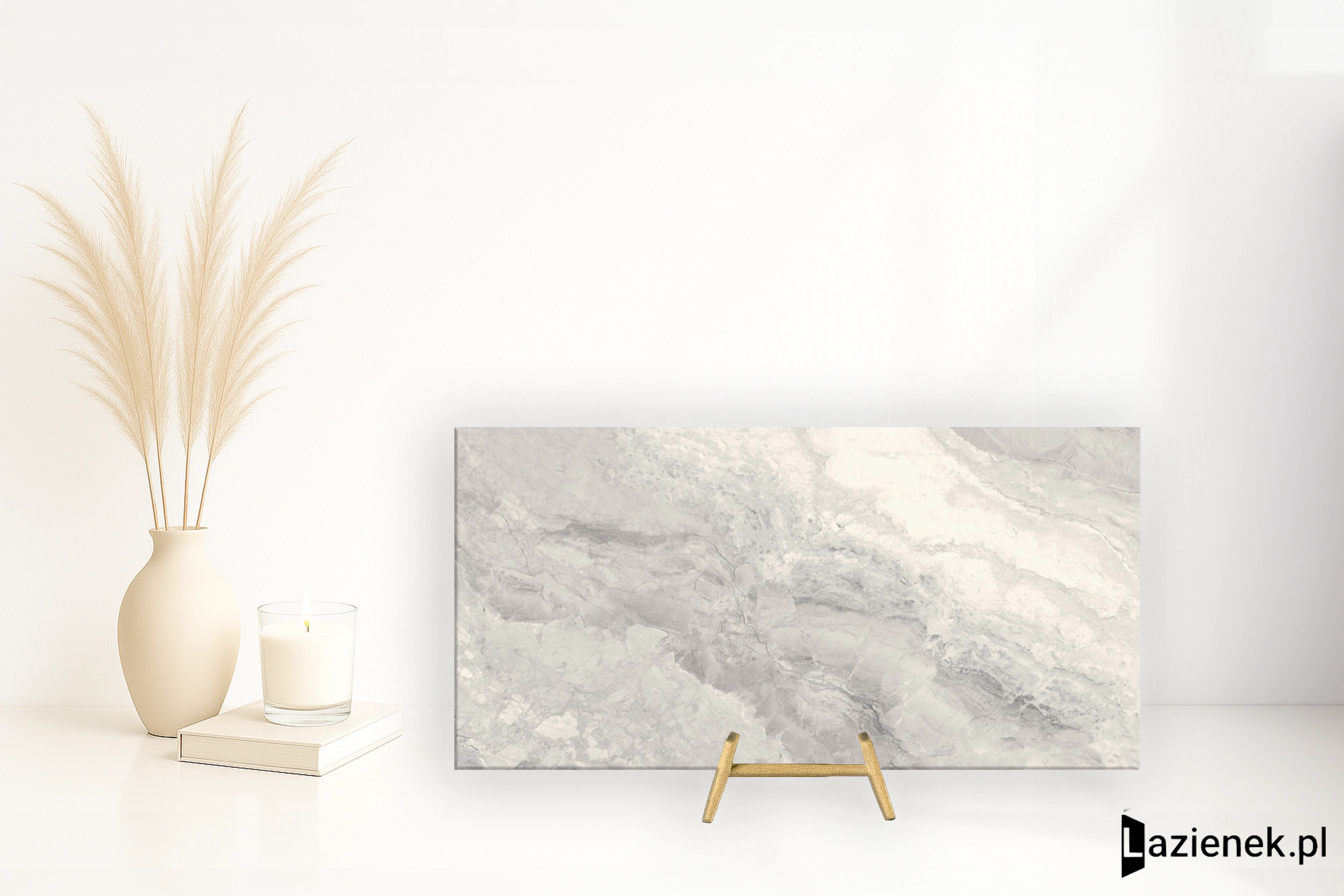 Santagostino Mystic Pearl wysoki połysk 90x180 cm gr. 9 mm - płytka rektyfikowana / CSAMYPEK18