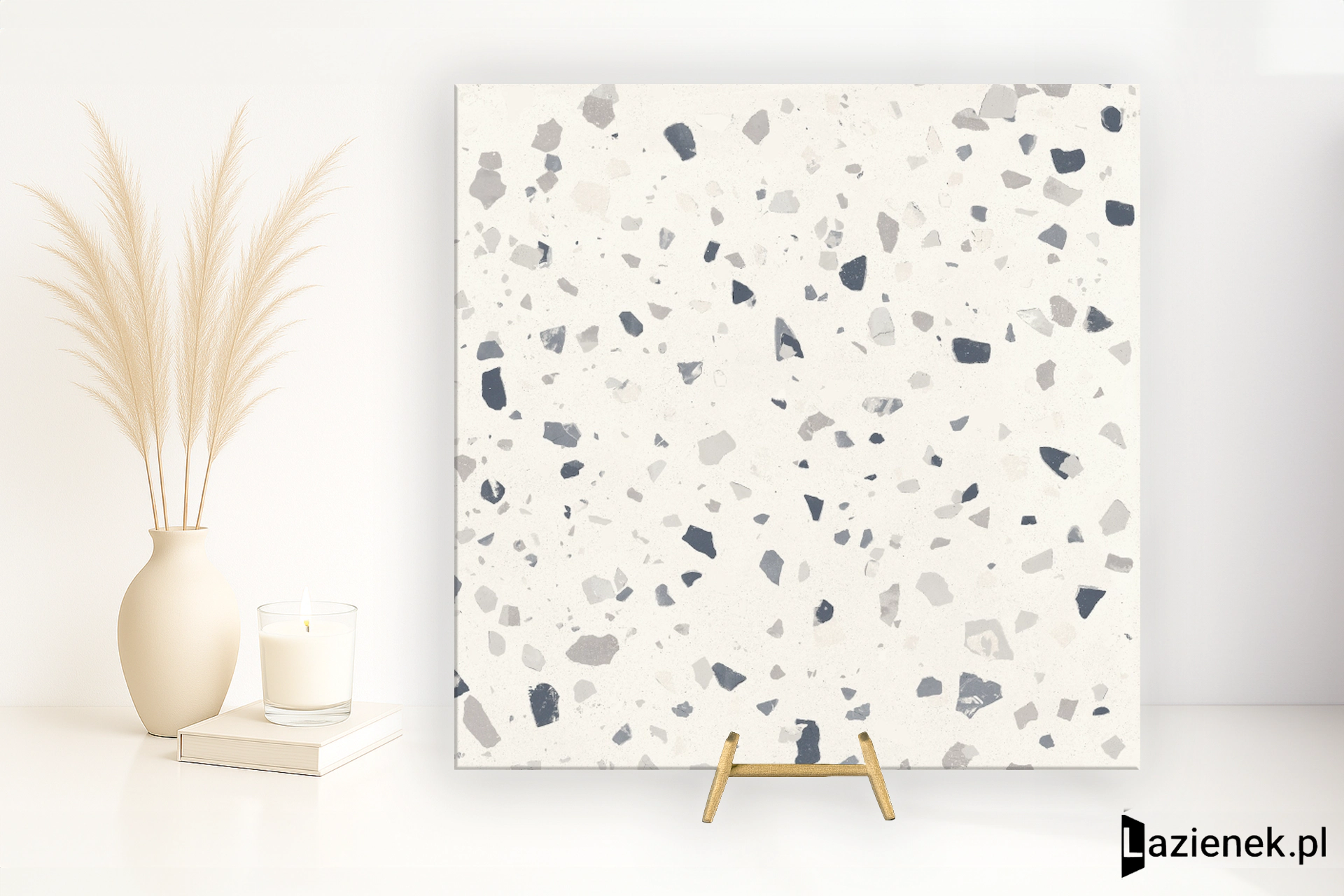 Santagostino Deconcrete De-Medium White matowa 60x60 cm gr. 9 mm - płytka rektyfikowana / CSADMEWH60