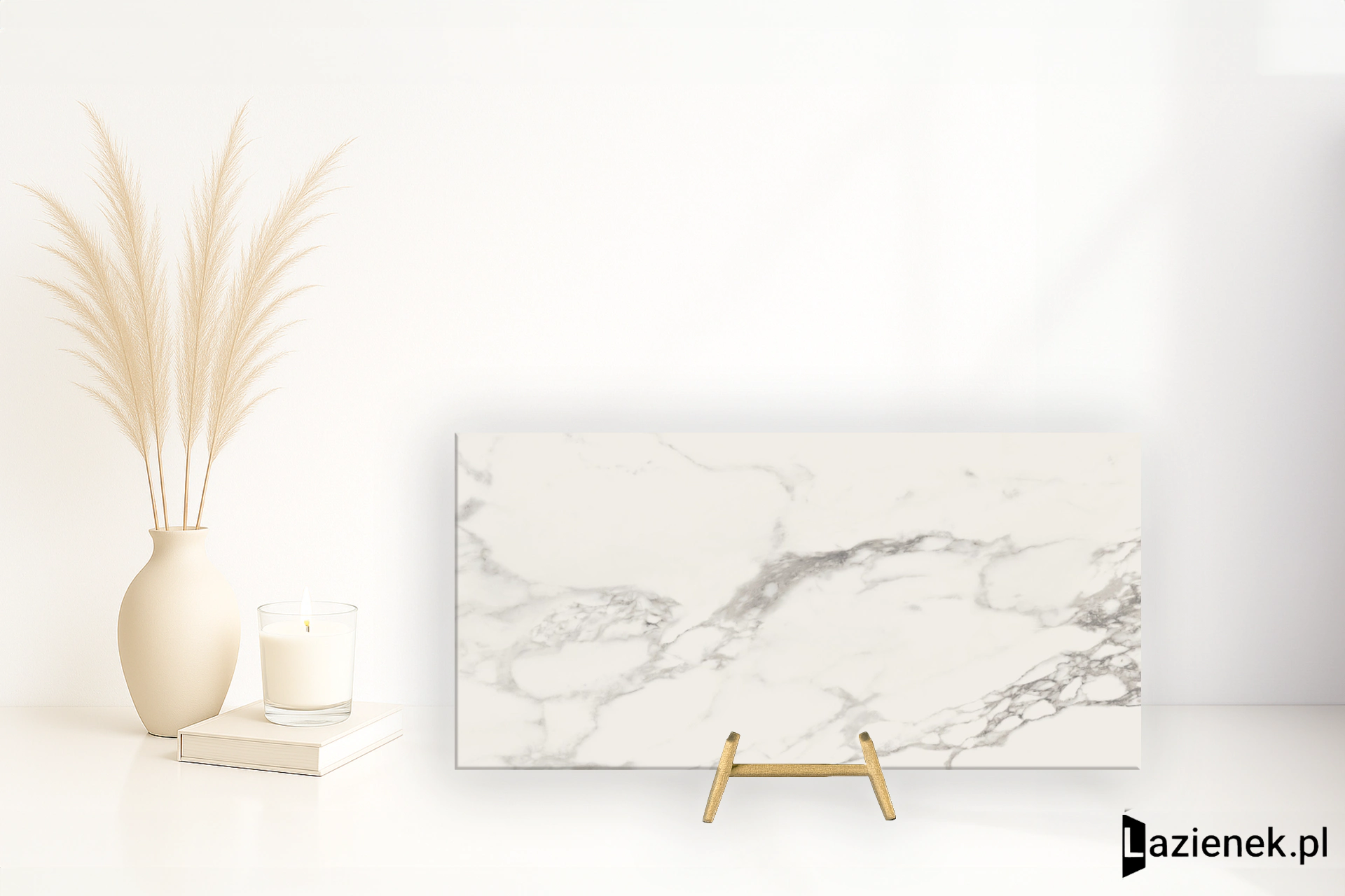 Santagostino Trumarmi Arabescato wysoki połysk 30x60 cm gr. 9 mm - płytka rektyfikowana / CSATMARK30