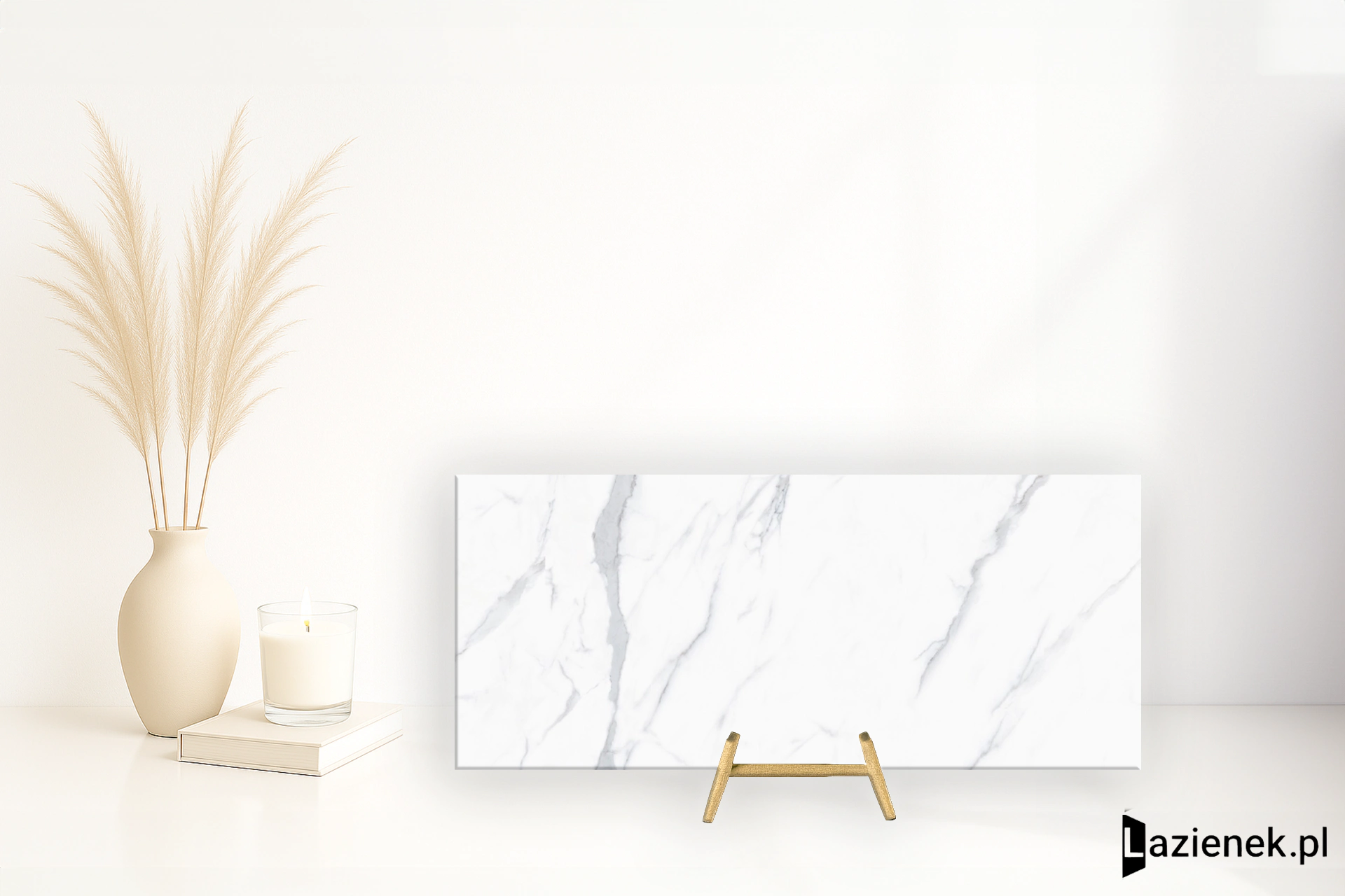 Santagostino Themar Statuario Venato wysoki połysk 120x278 cm gr. 9 mm - płytka rektyfikowana / CSASTVK227