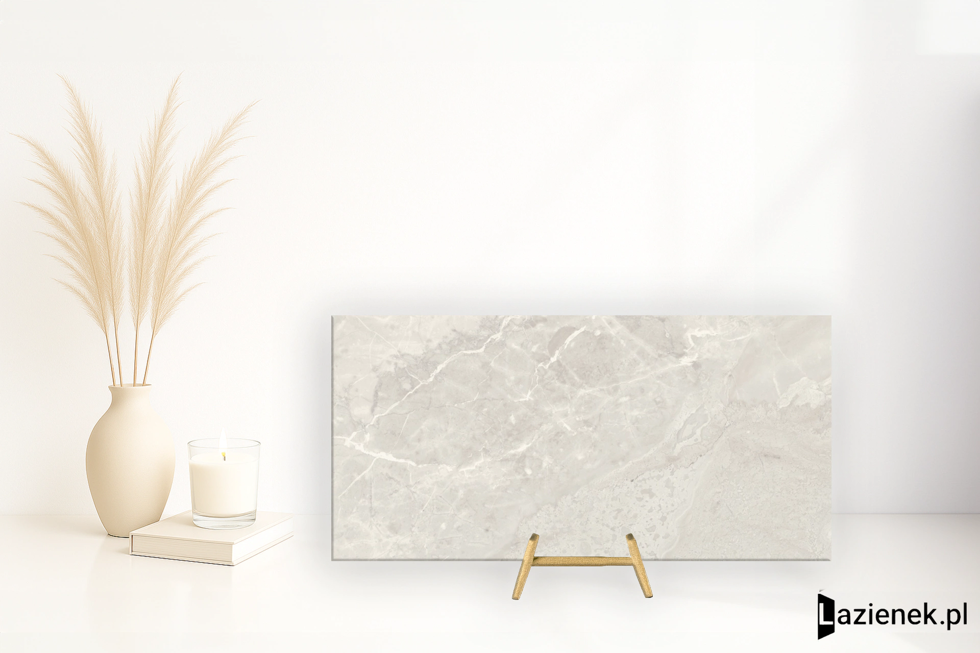 Santagostino Trumarmi Silver wysoki połysk 30x60 cm gr. 9 mm - płytka rektyfikowana / CSATMSIK30