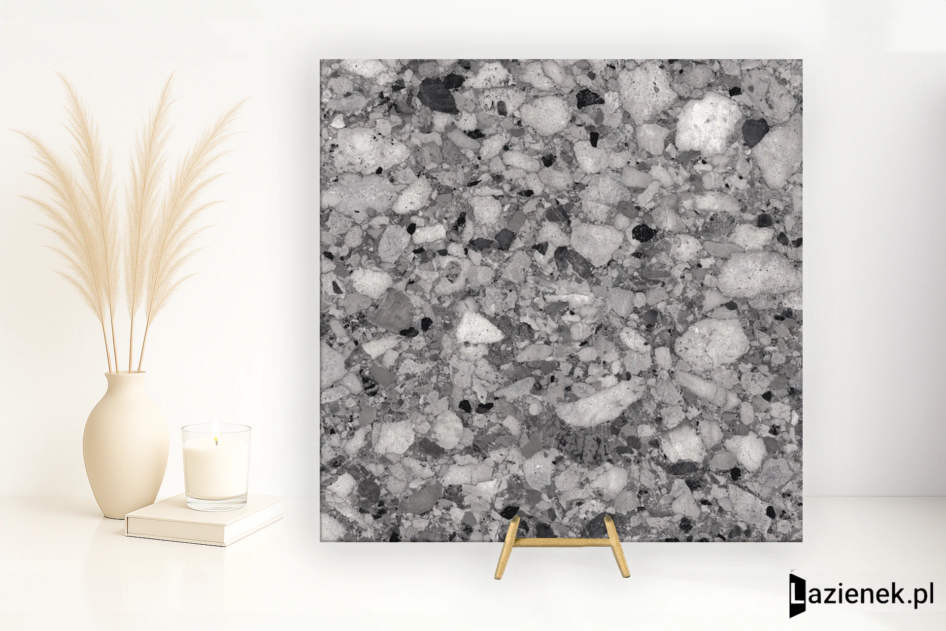 Santagostino Venistone Dark wysoki połysk 120x120 cm gr. 9 mm - płytka rektyfikowana / CSAVKK1212