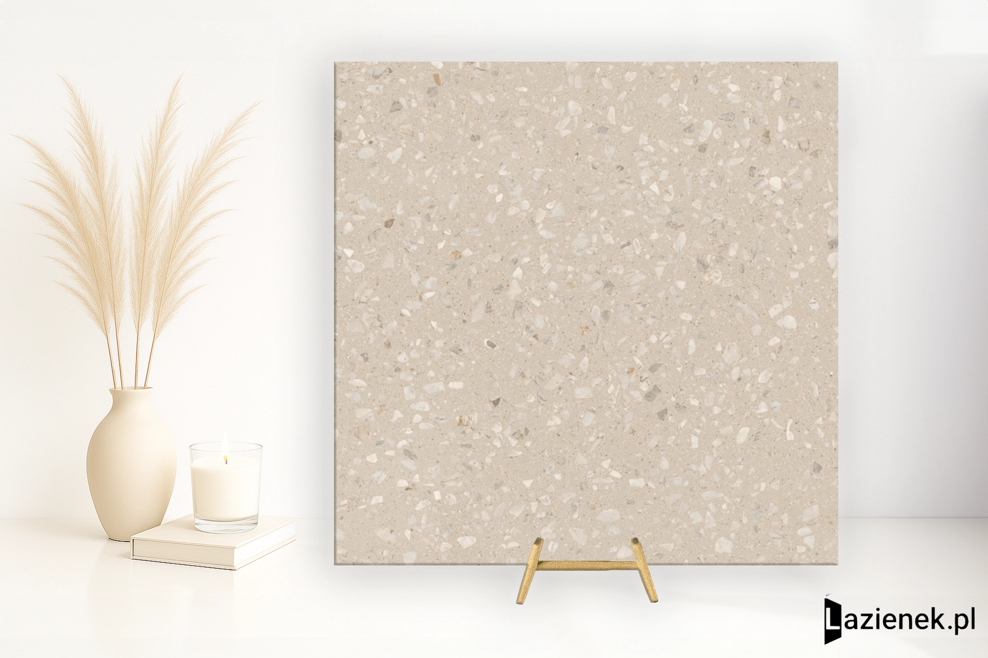 Santagostino Glow Sand satynowa 90x90 cm gr. 9 mm - płytka nierektyfikowana / CSAGLOSK90