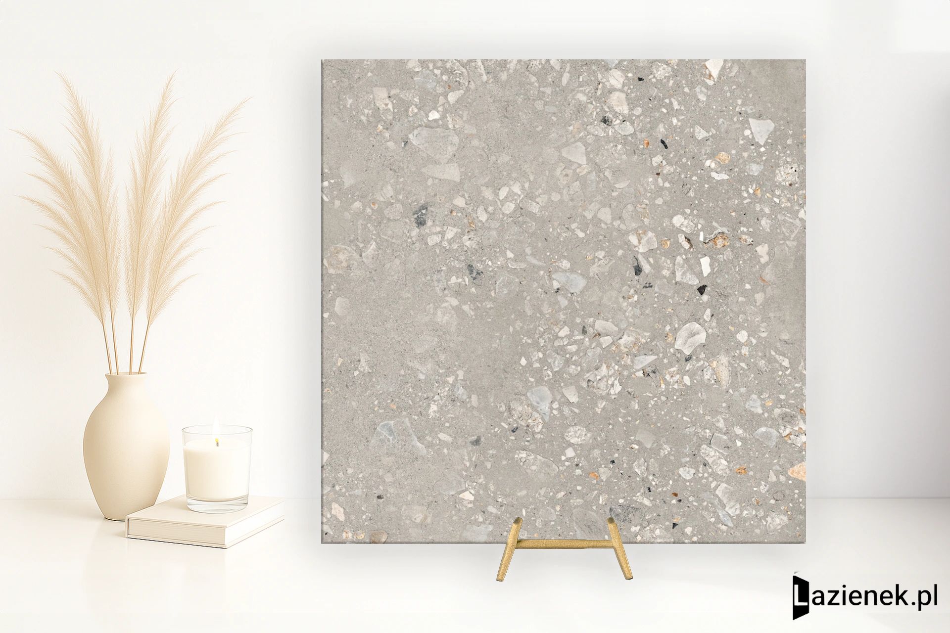 Santagostino Logico Cosmo Cement antypoślizgowa 90x90 cm gr. 9 mm - płytka rektyfikowana / CSACOSCA90