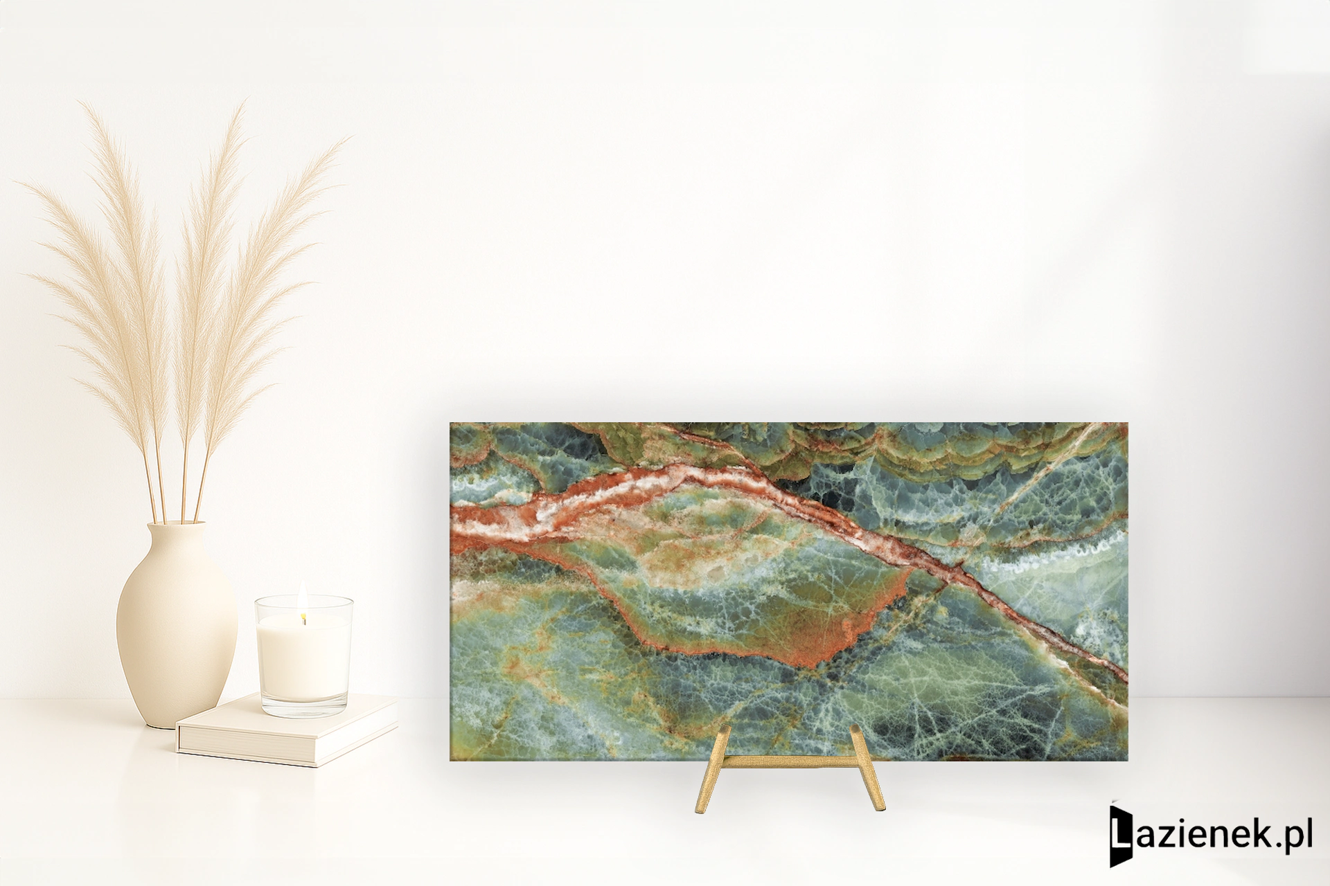 Santagostino Star Onyx Emerald wysoki połysk 60x120 cm gr. 9 mm - płytka rektyfikowana / CSASOEMK12