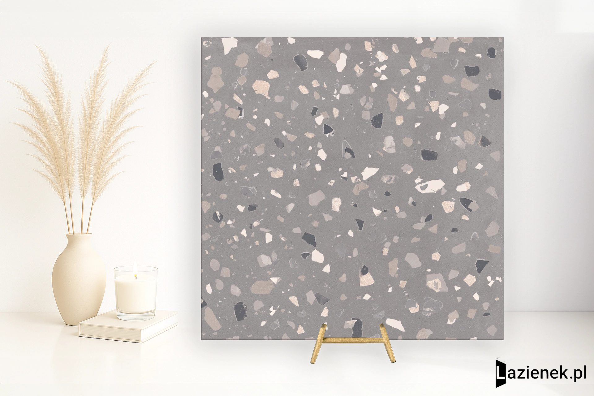 Santagostino Deconcrete De-Medium Grey matowa 60x60 cm gr. 9 mm - płytka rektyfikowana / CSADMEGR60