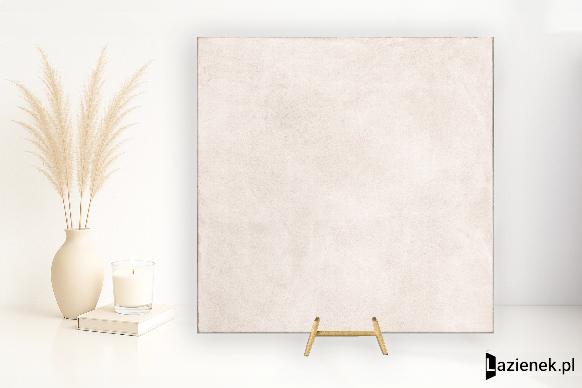 Santagostino Set Concrete White matowa 90x90 cm gr. 9 mm - płytka rektyfikowana / CSASCWHI90