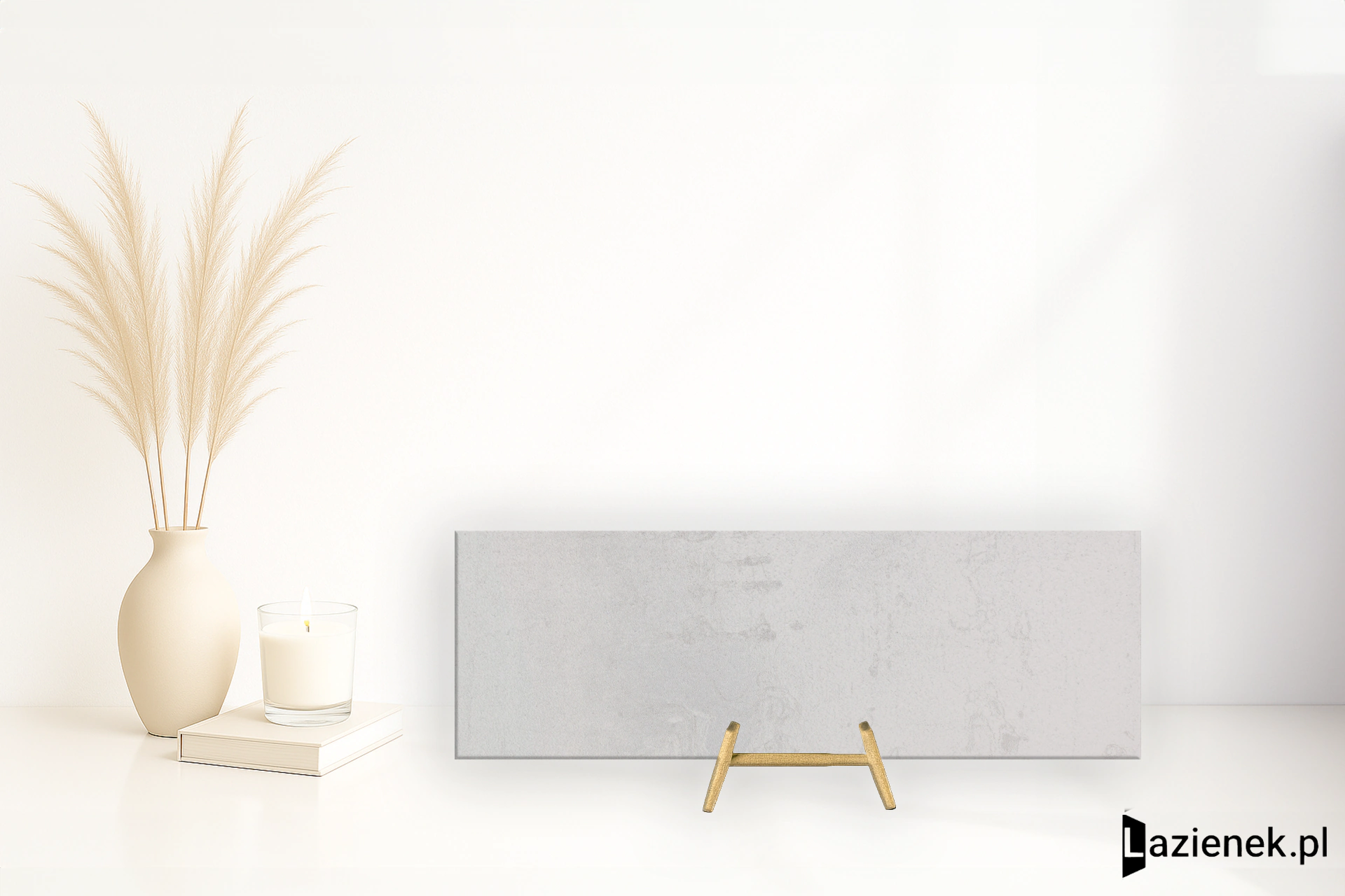 Sintesi Met Arch Light Silver naturalna 10x30 cm gr. 8 mm - płytka rektyfikowana / PF00012467