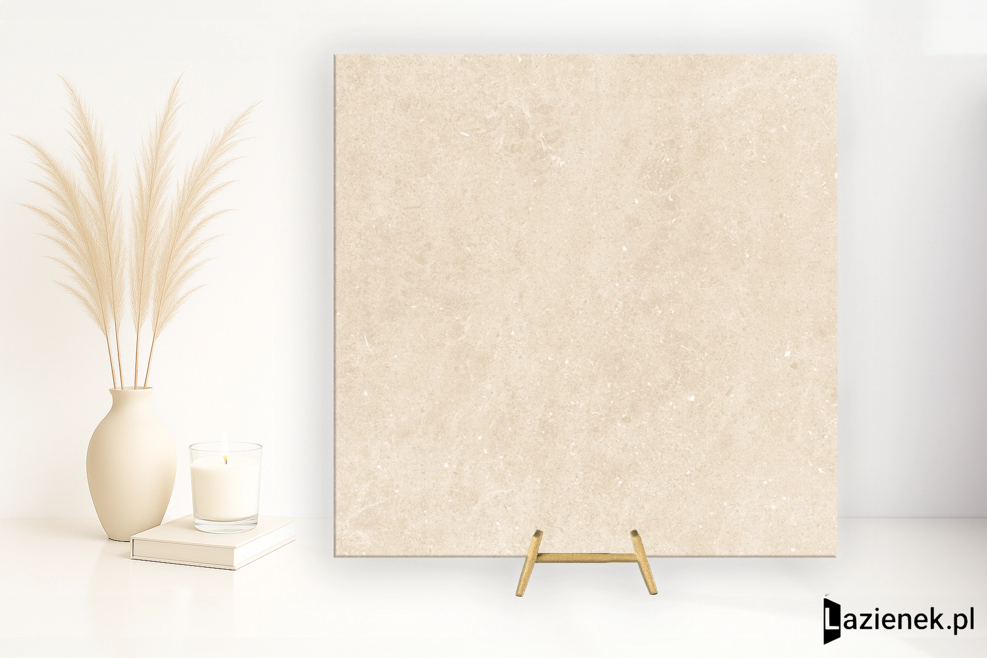 Sintesi Nimes Beige naturalna 60.4x60.4 cm gr. 7 mm - płytka nierektyfikowana / PF00022491
