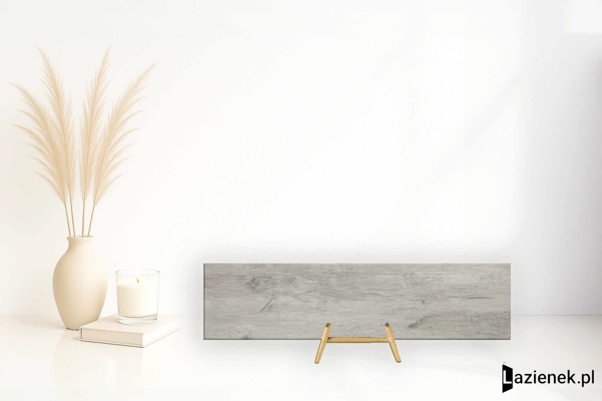 Sintesi Timber Bianco naturalna R9 20.2x80.2 cm gr. 9 mm - płytka nierektyfikowana / PF00016508