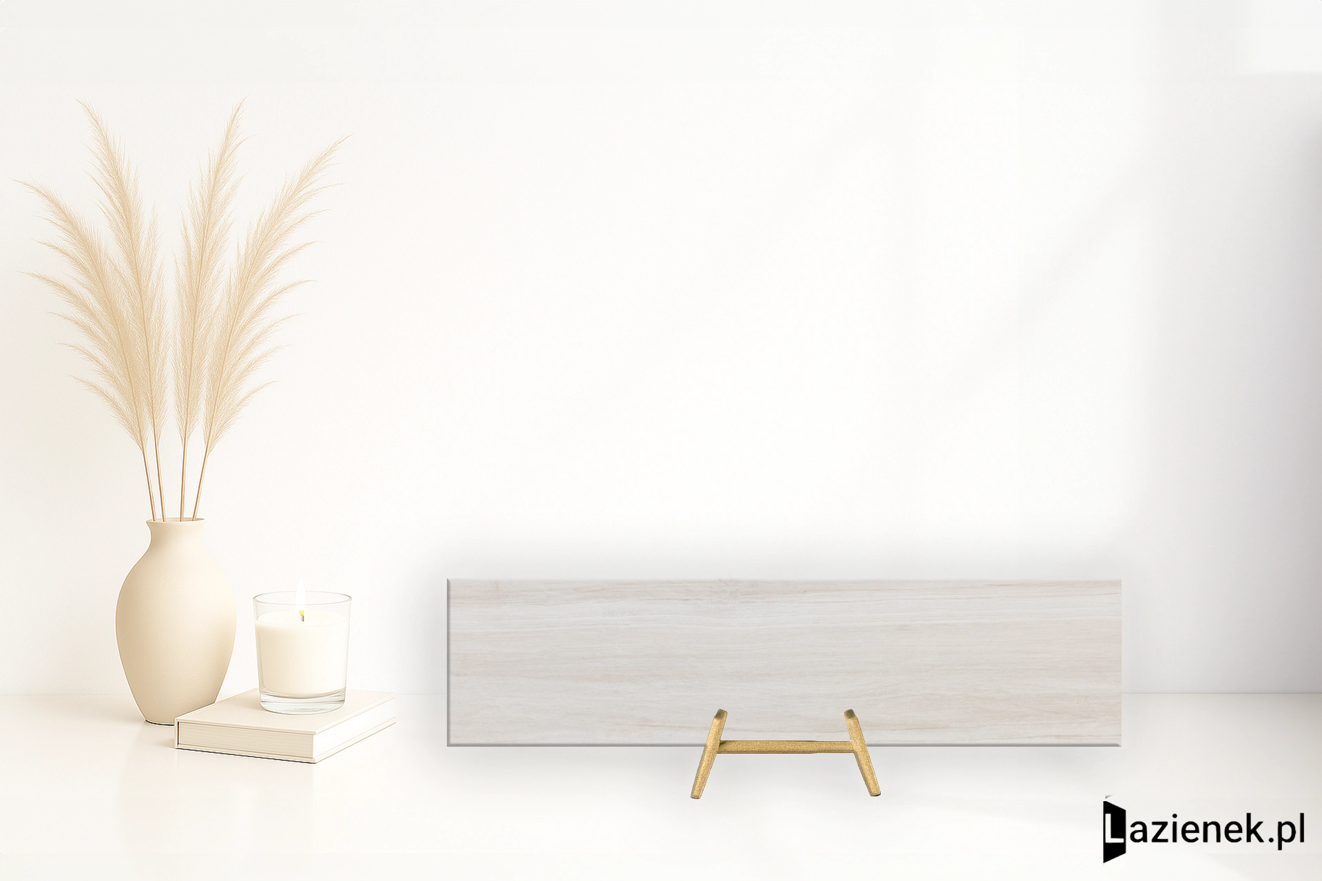 Sintesi Mywood Bianco naturalna R9 20.2x80.2 cm gr. 8 mm - płytka nierektyfikowana / PF00020981