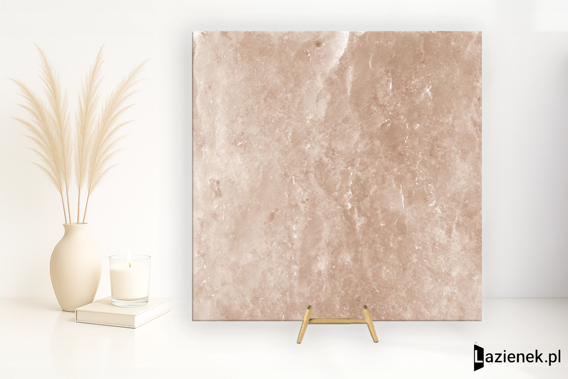 Sintesi Salt Stone Terra naturalna 60.4x60.4 cm gr. 9 mm - płytka nierektyfikowana / PF00018092