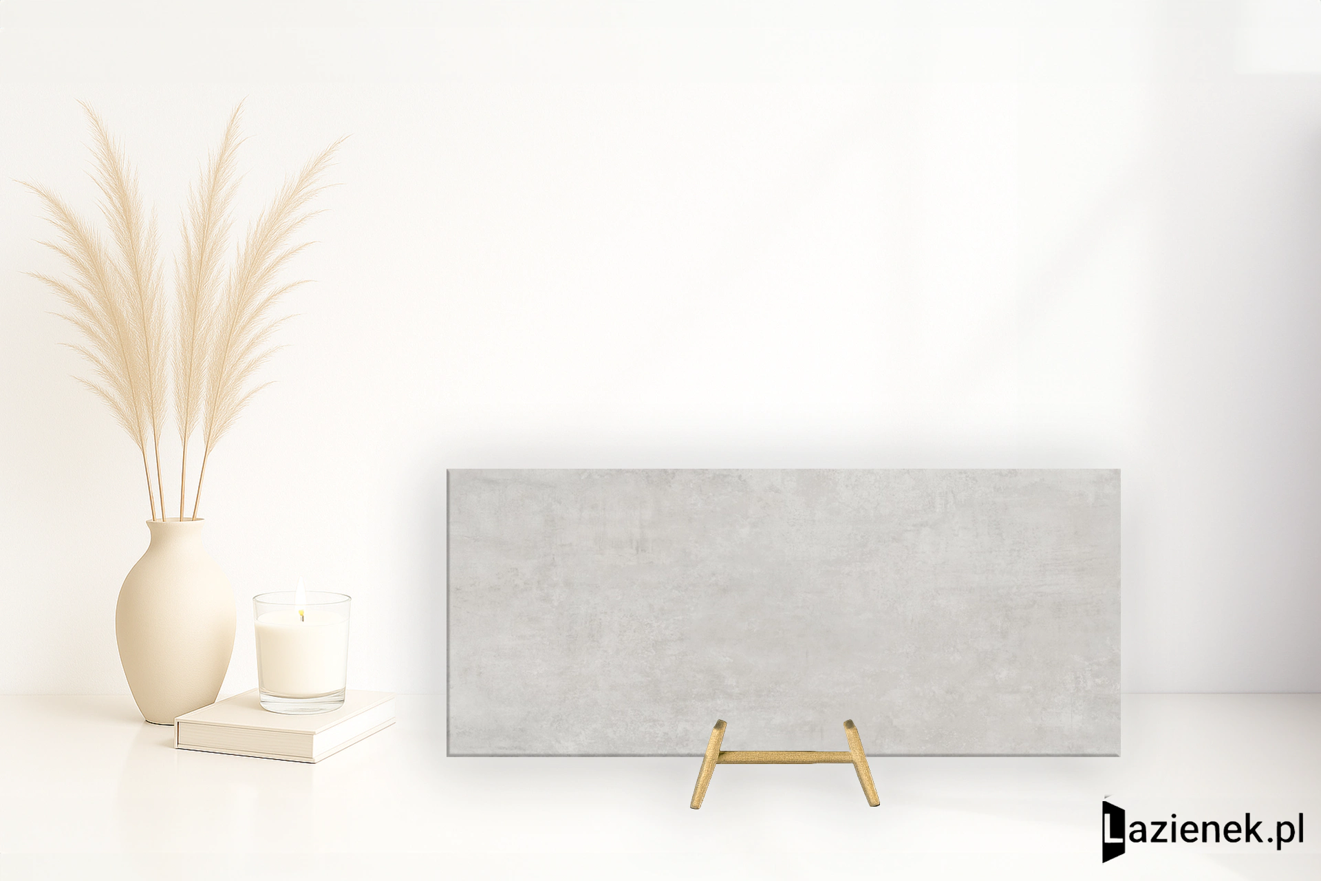 Tagina Steel Argento satyna 120x280 cm gr. 6 mm - płytka rektyfikowana / 143003