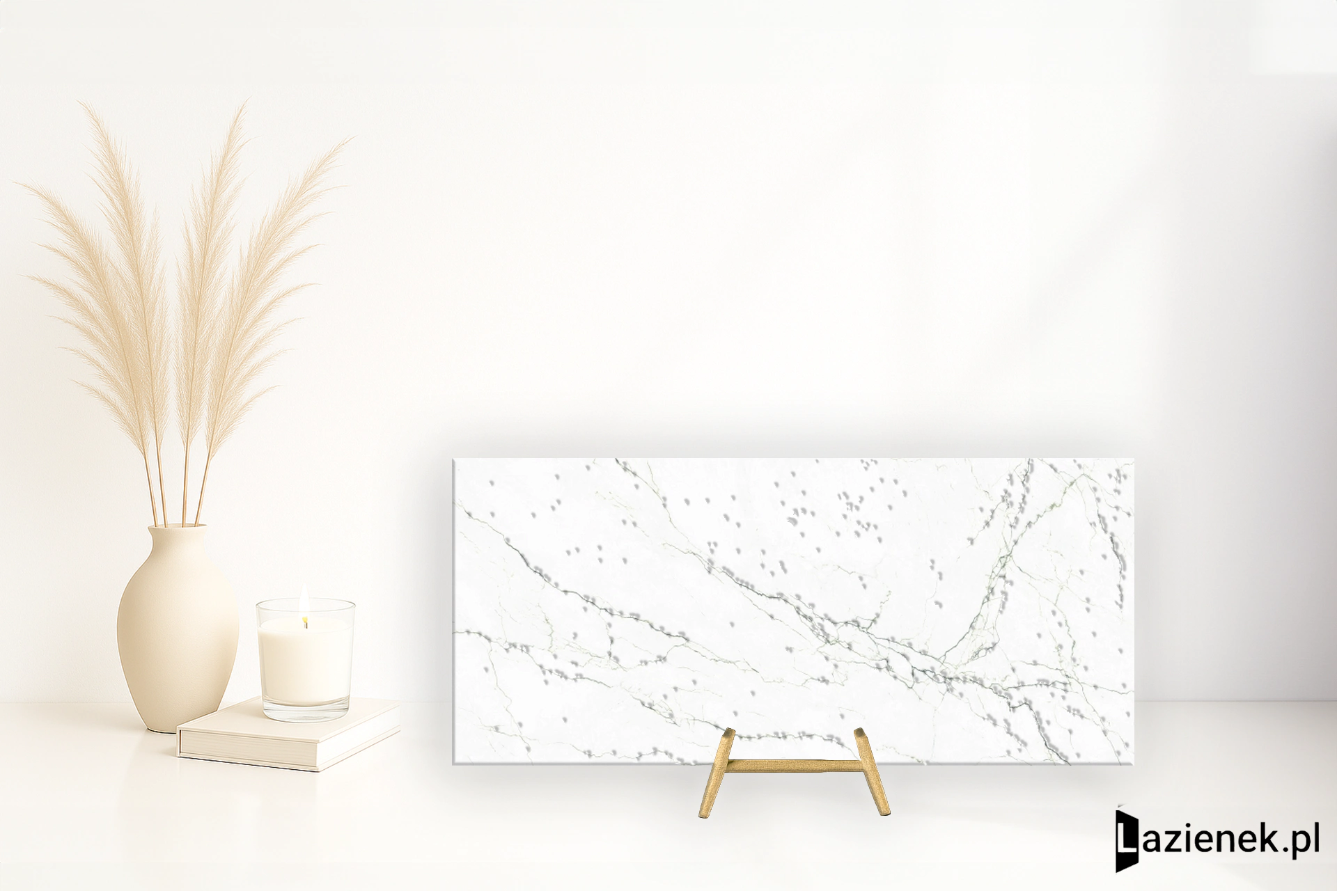 Tagina Segesta Verde wysoki połysk 120x280 cm gr. 6 mm - płytka rektyfikowana / 127022