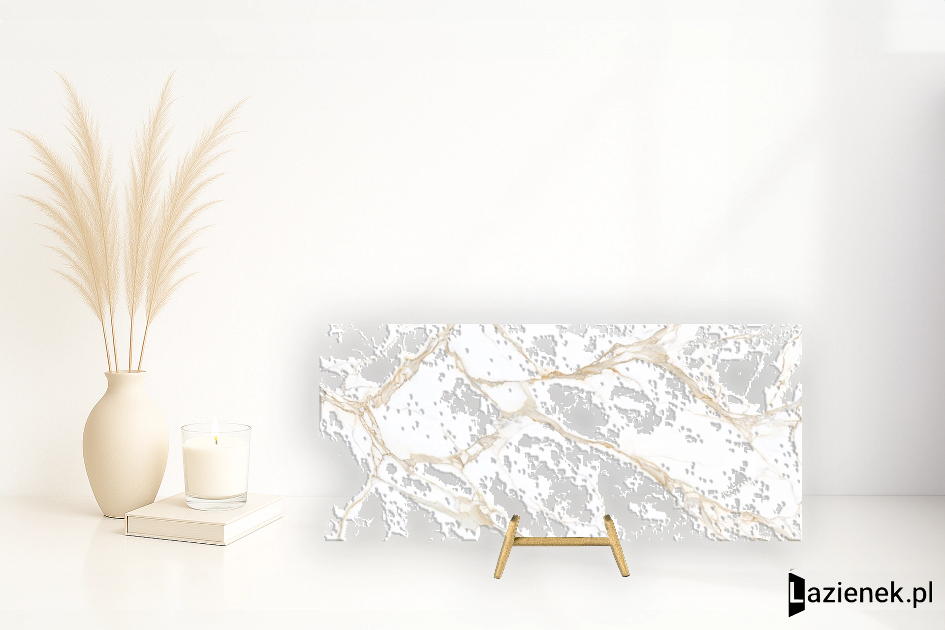 Tagina Calacatta Gold Calacatta Gold matowa 120x280 cm gr. 6 mm - płytka rektyfikowana / 133010