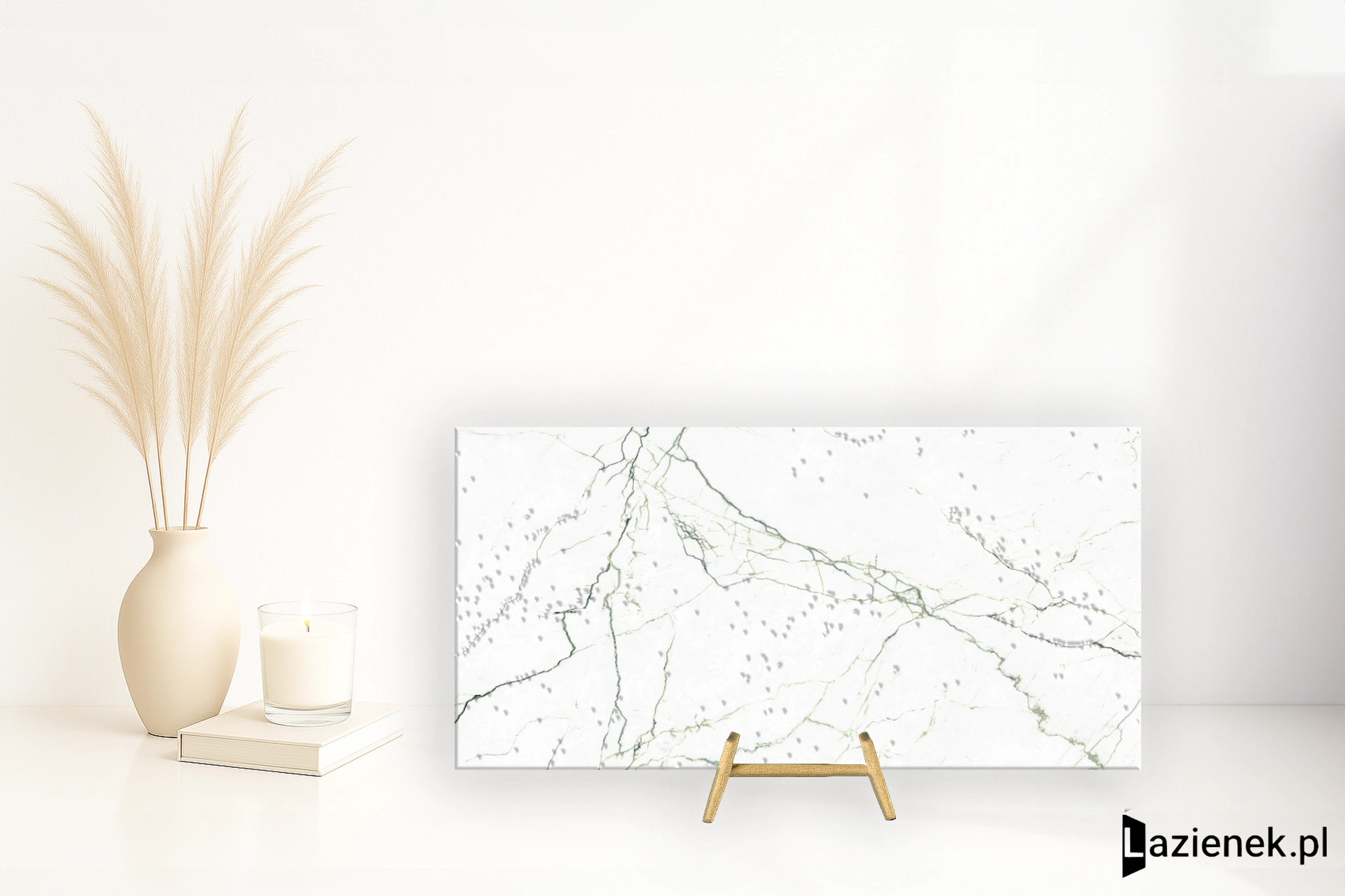 Tagina Segesta Verde wysoki połysk 60x120 cm gr. 10 mm - płytka rektyfikowana / 127043
