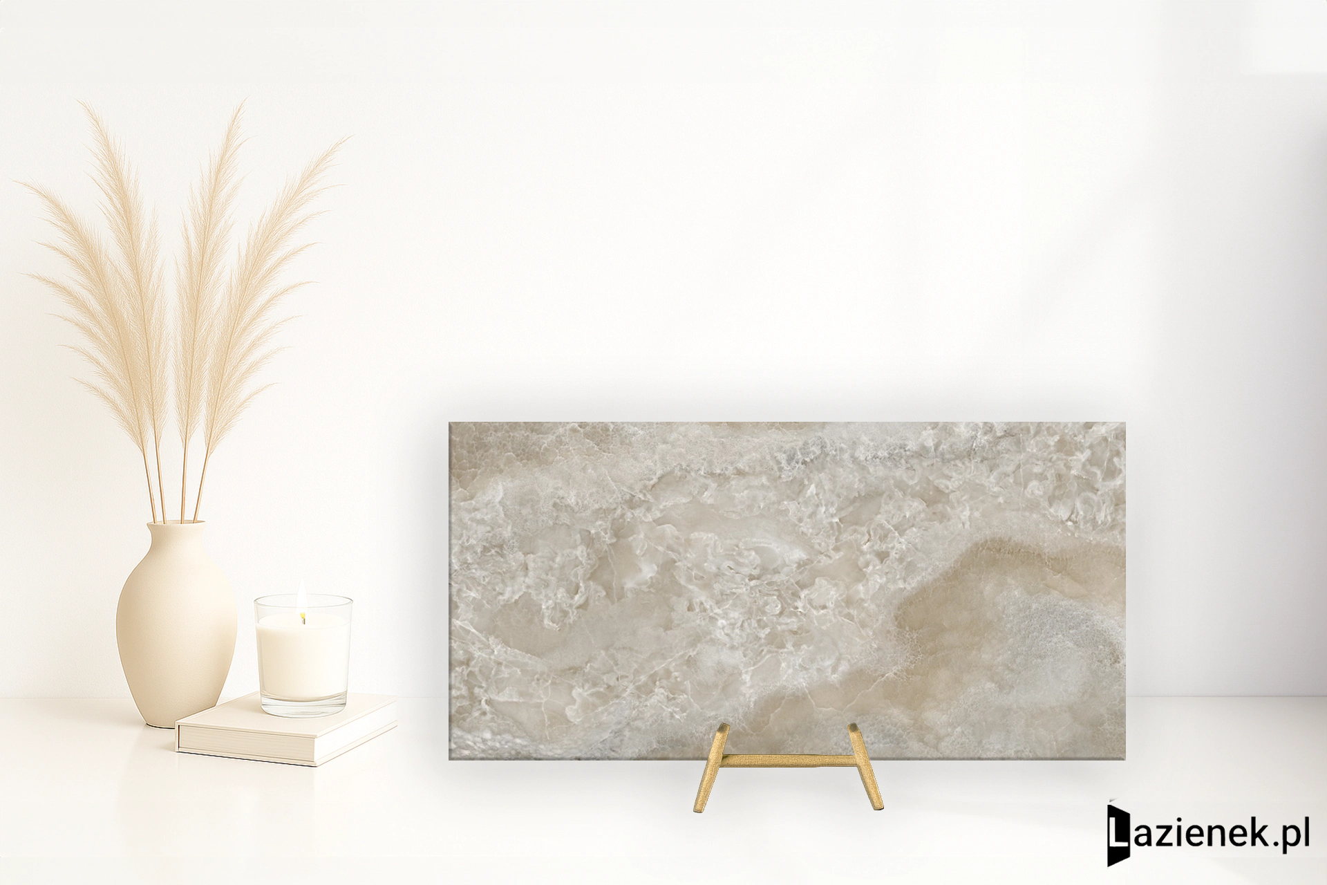 Tagina Onyx Diamond Champagne wysoki połysk 60x120 cm gr. 9 mm - płytka rektyfikowana / 148043