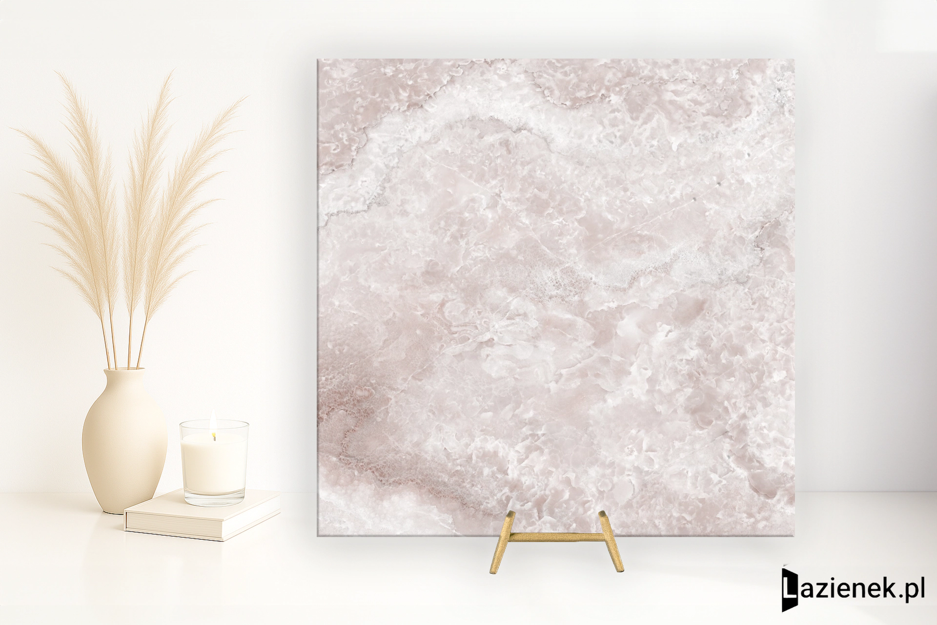 Tagina Onyx Diamond Flamingo wysoki połysk 120x120 cm gr. 9 mm - płytka rektyfikowana / 148029
