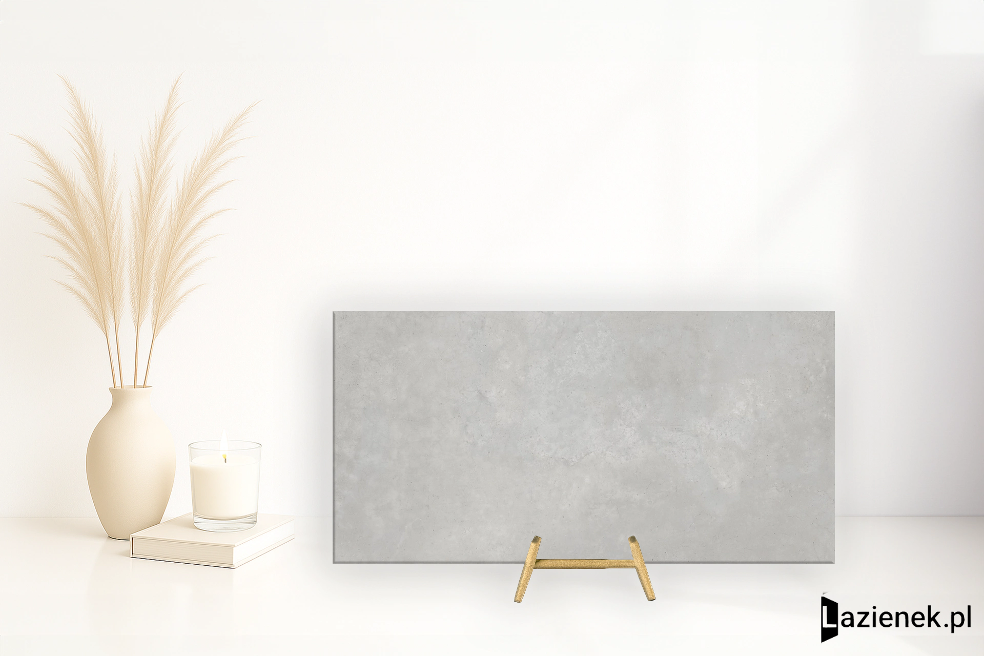 Tagina Concreta Grigio Chiaro matowa 30x60 cm gr. 10 mm - płytka rektyfikowana / 119165