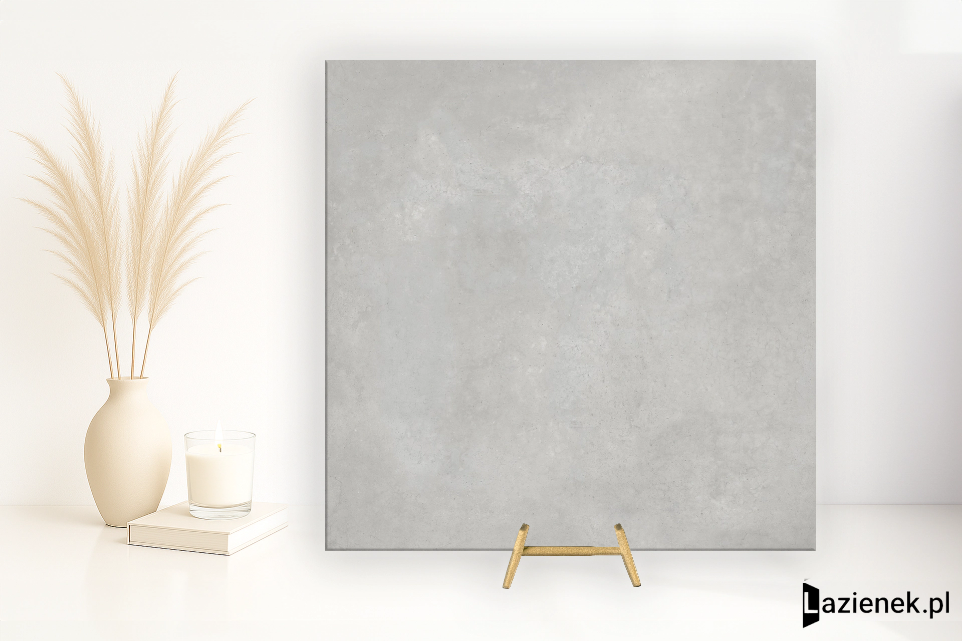 Tagina Concreta Grigio Chiaro matowa 120x120 cm gr. 10 mm - płytka rektyfikowana / 119109