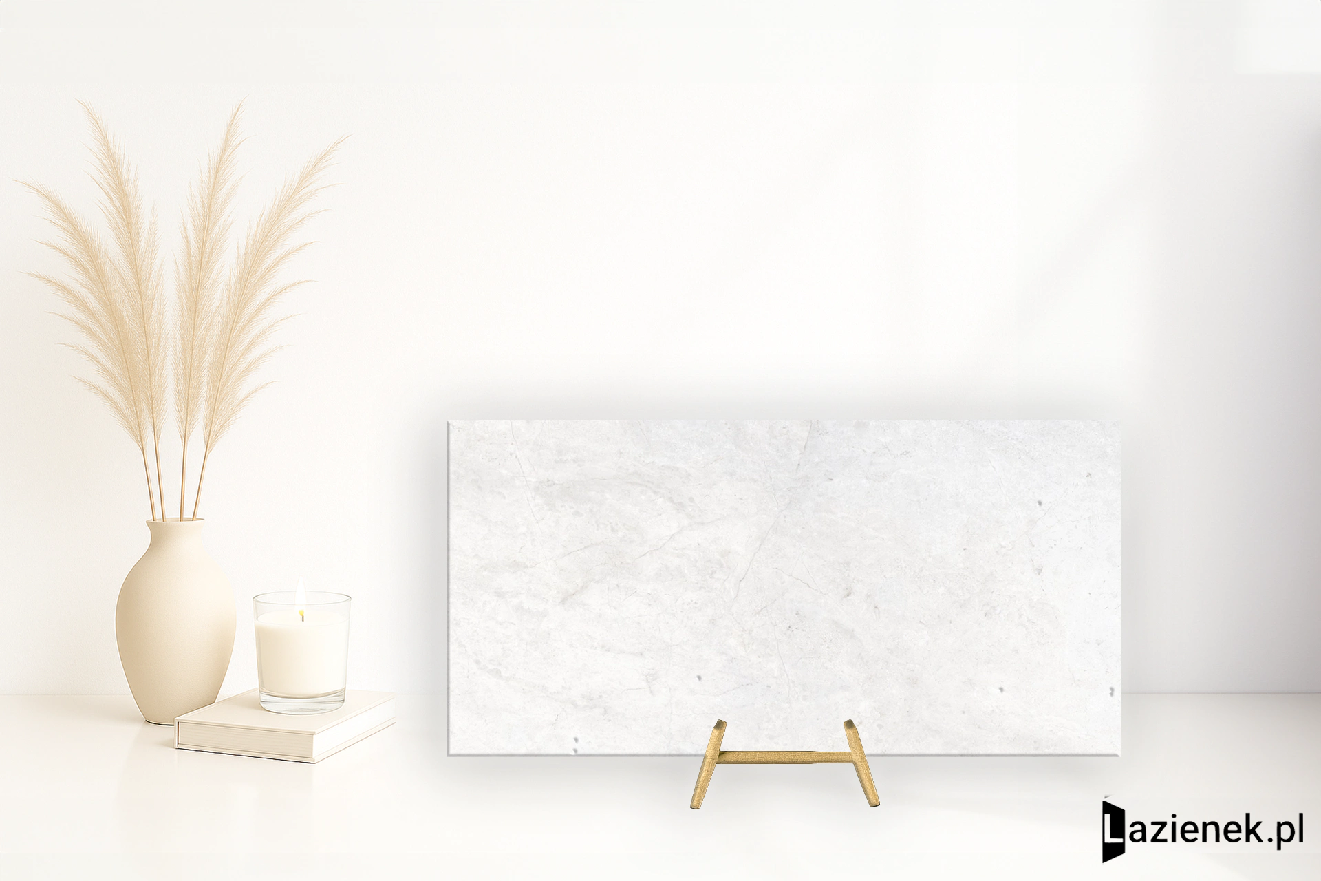 Tagina Pietra D'Orvieto Bianco matowa R11 60x120 cm gr. 9 mm - płytka nierektyfikowana / 138061