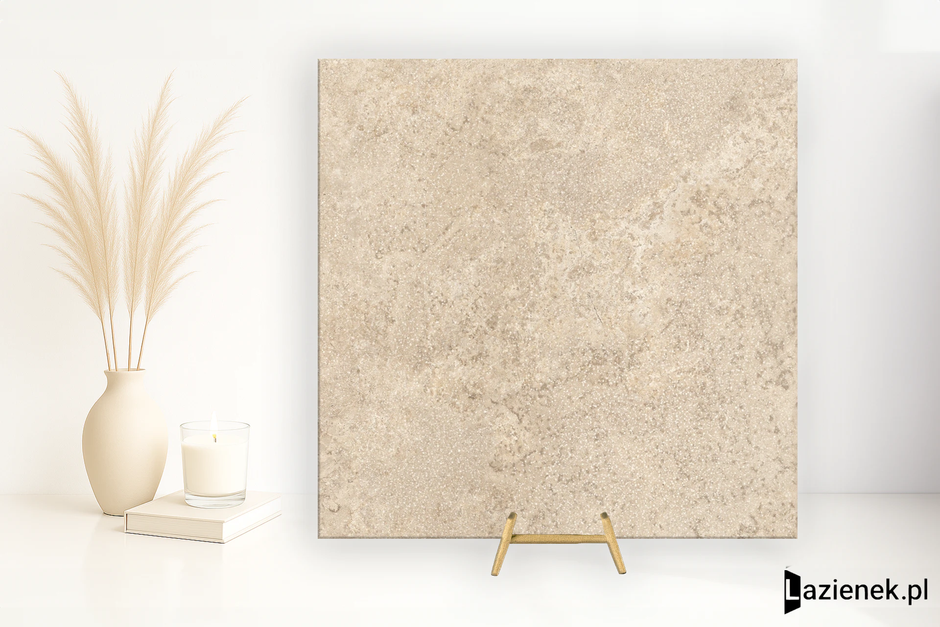 Tagina Pierre D'Avignon Beige matowa 40x40 cm gr. 9 mm - płytka rektyfikowana / 147032