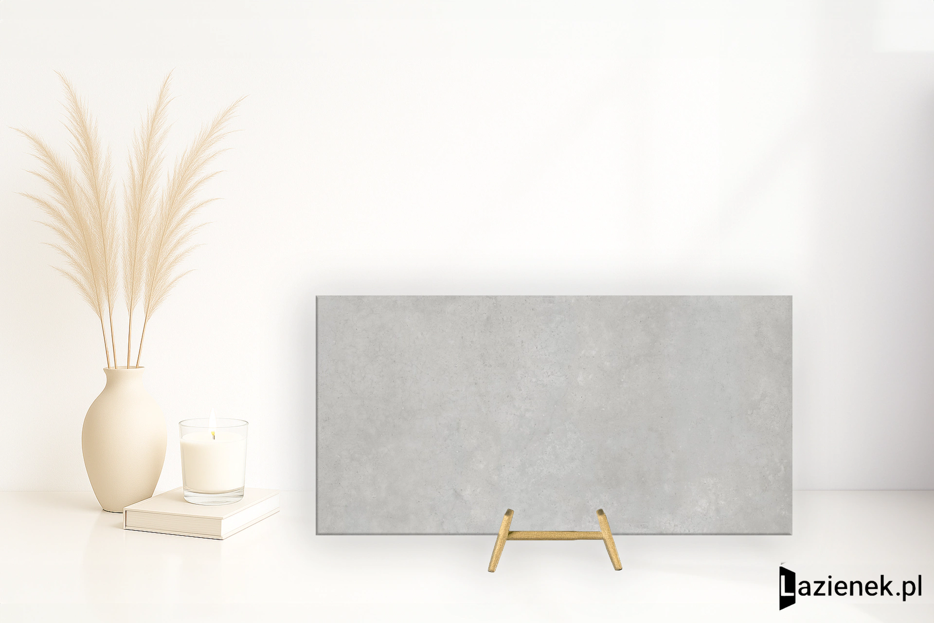 Tagina Concreta Grigio Chiaro matowa 60x120 cm gr. 10 mm - płytka rektyfikowana / 119042