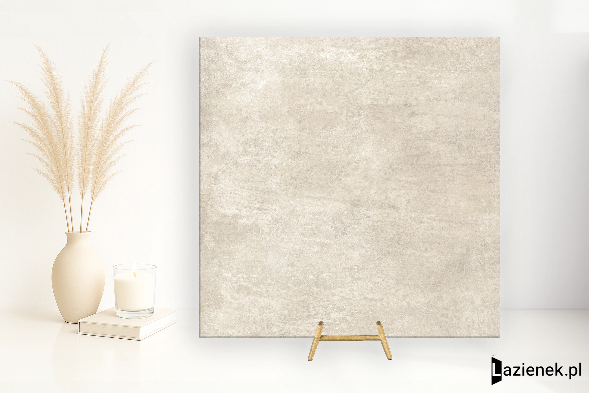 Tagina Apogeo White matowa 90x90 cm gr. 10 mm - płytka rektyfikowana / 113092